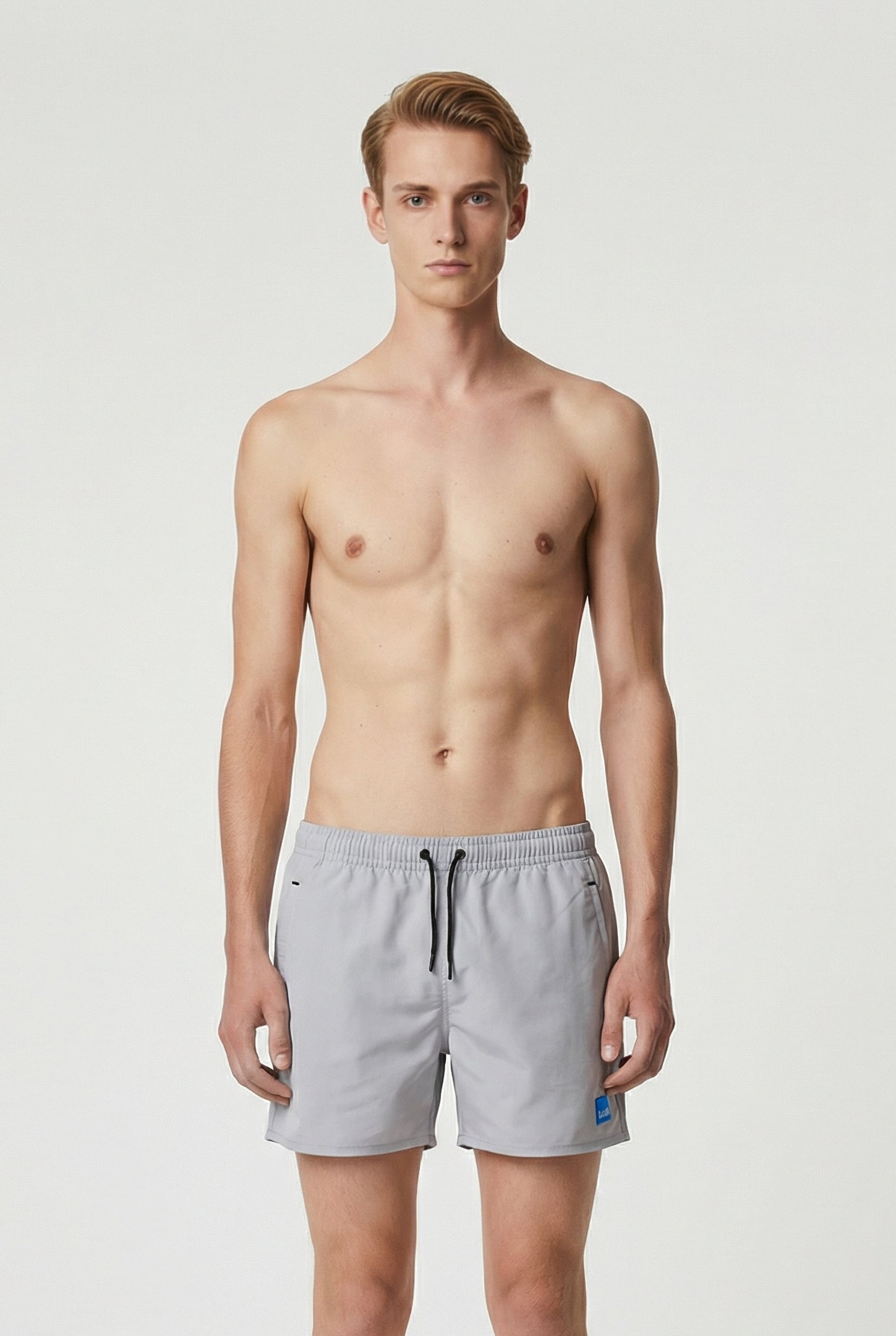 MEN'S ARENA TECH WOOL SHORT LIGHT GREY 1