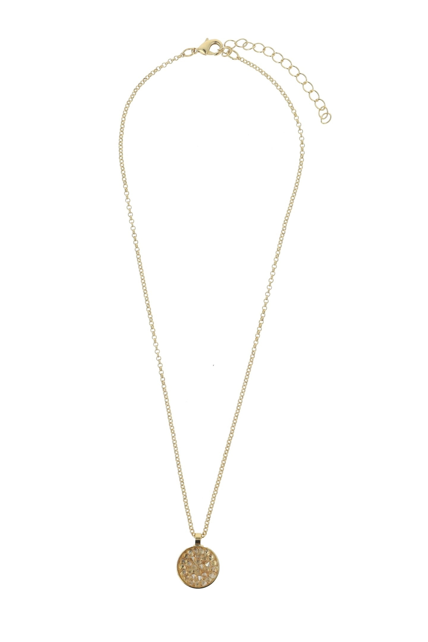CLASSIC ROCKS NECKLACE GOLD 1