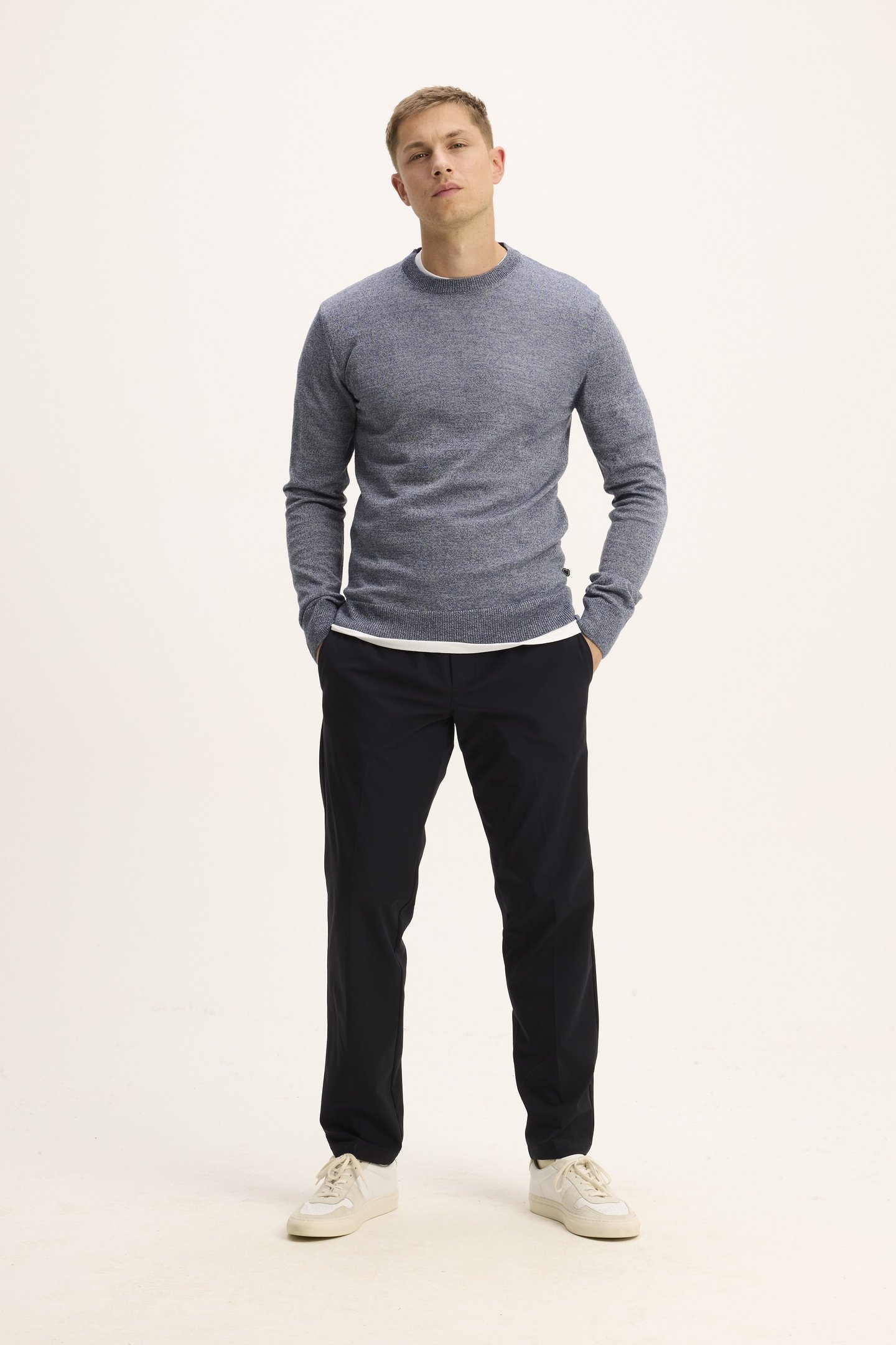 KLOGO KNITWEAR DENIM BLUE 1