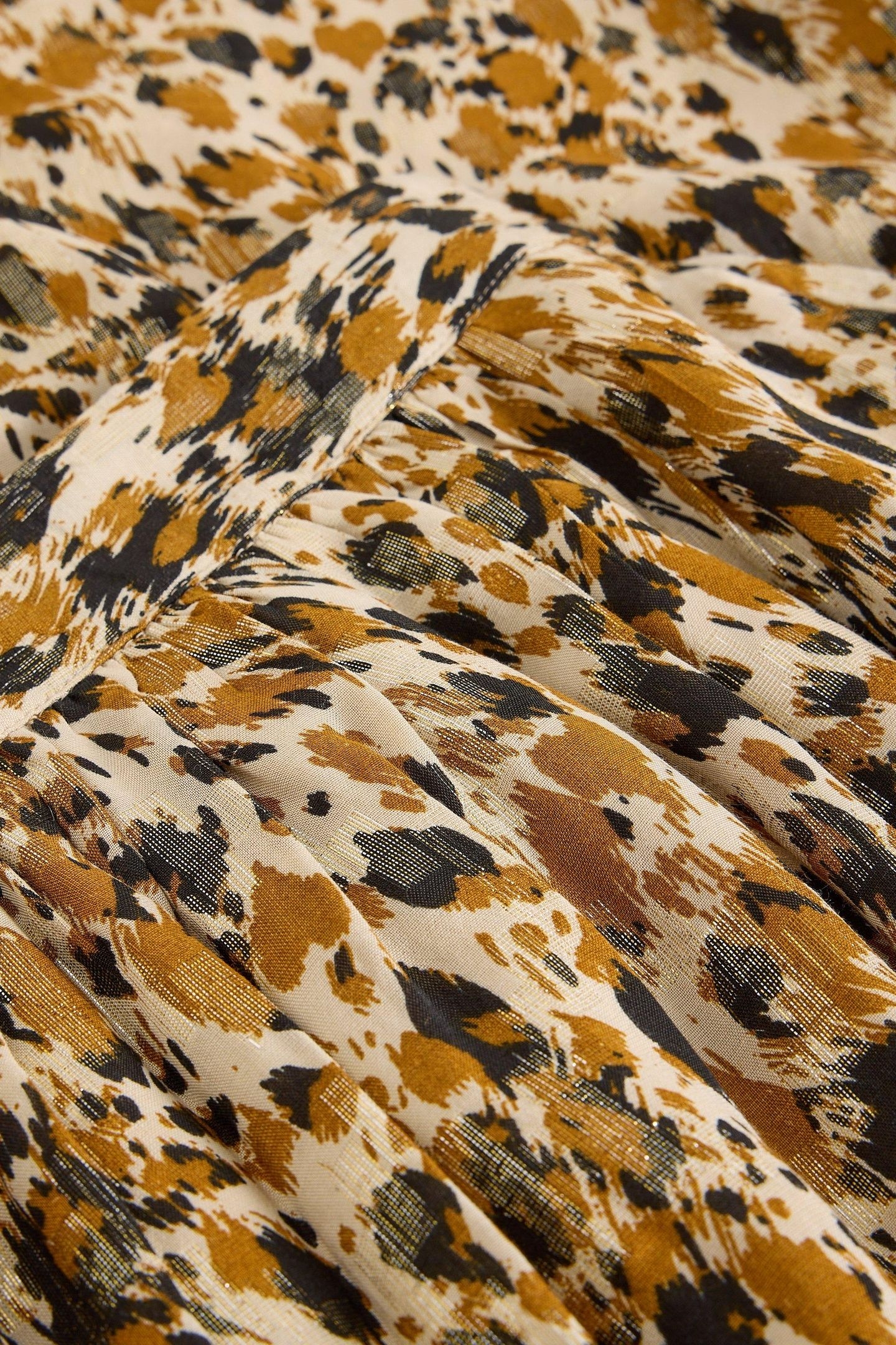 ARI METALLIC SKIRT CHARTREUSE MULTI 4