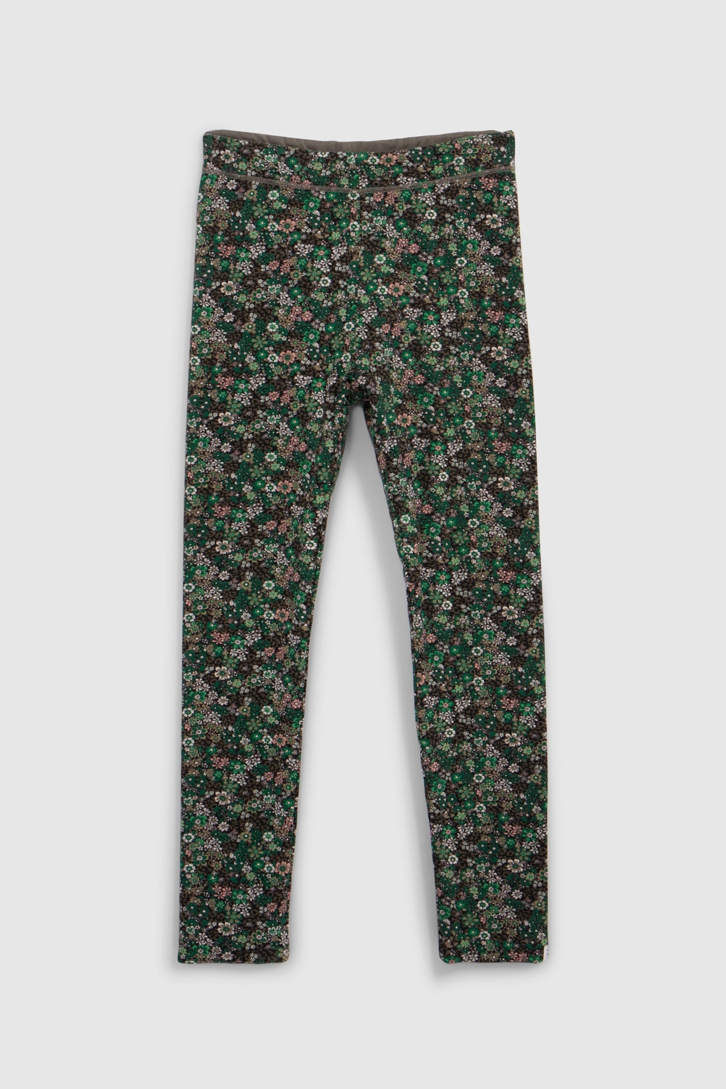 REVERSIBLE LEO-FLORAL AND KHAKI PRINT LEGGINGS FOR GIRLS 1