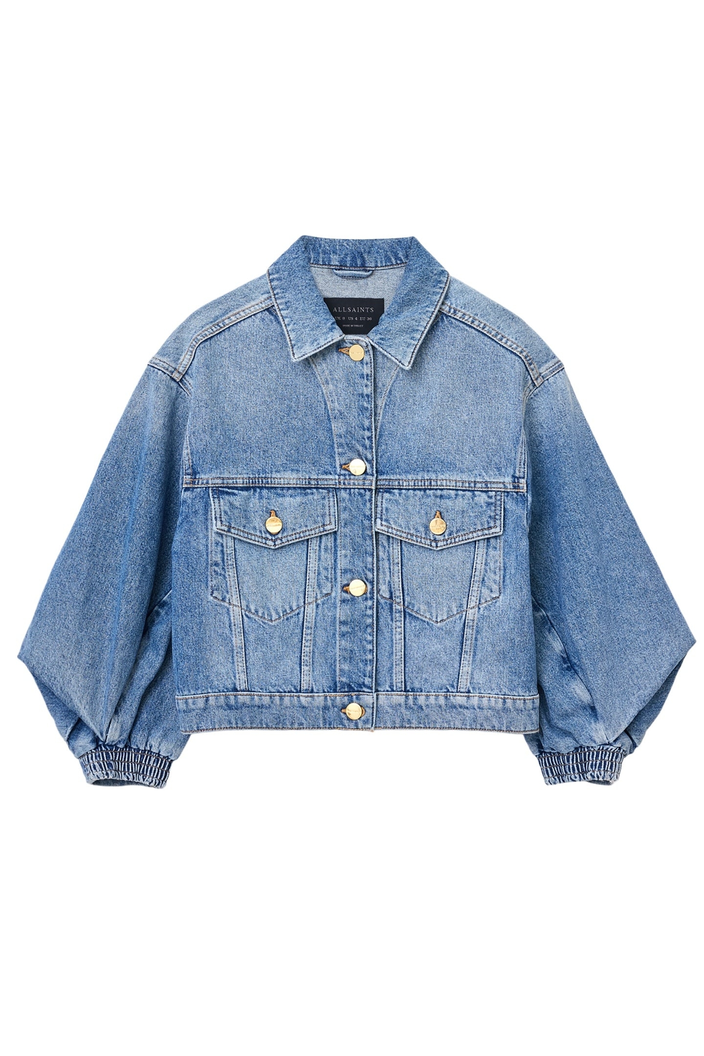 LUCA DENIM JACKET MID INDIGO 7