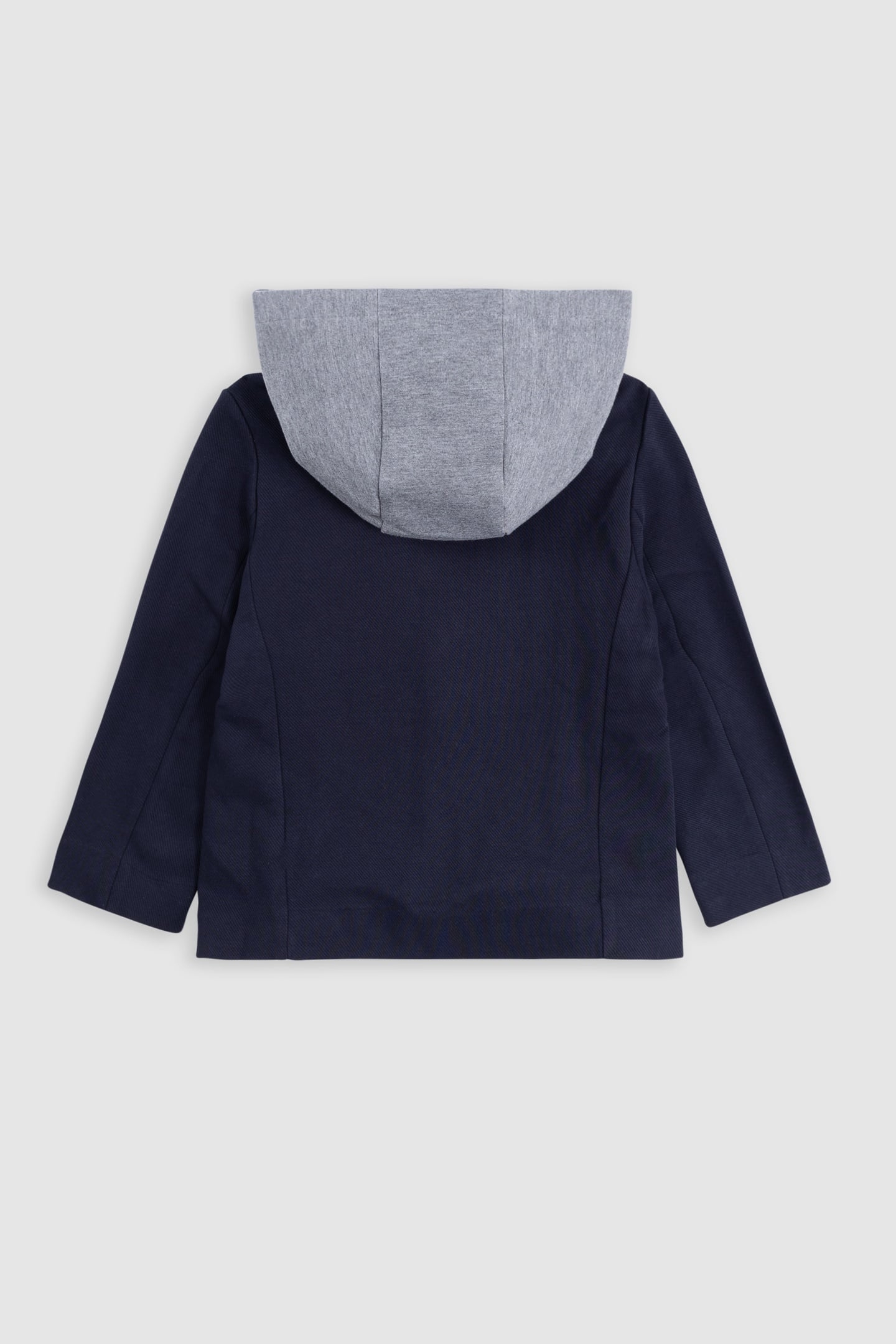 BOYS' NAVY SUIT JACKET WITH REMOVABLE PIPING 3