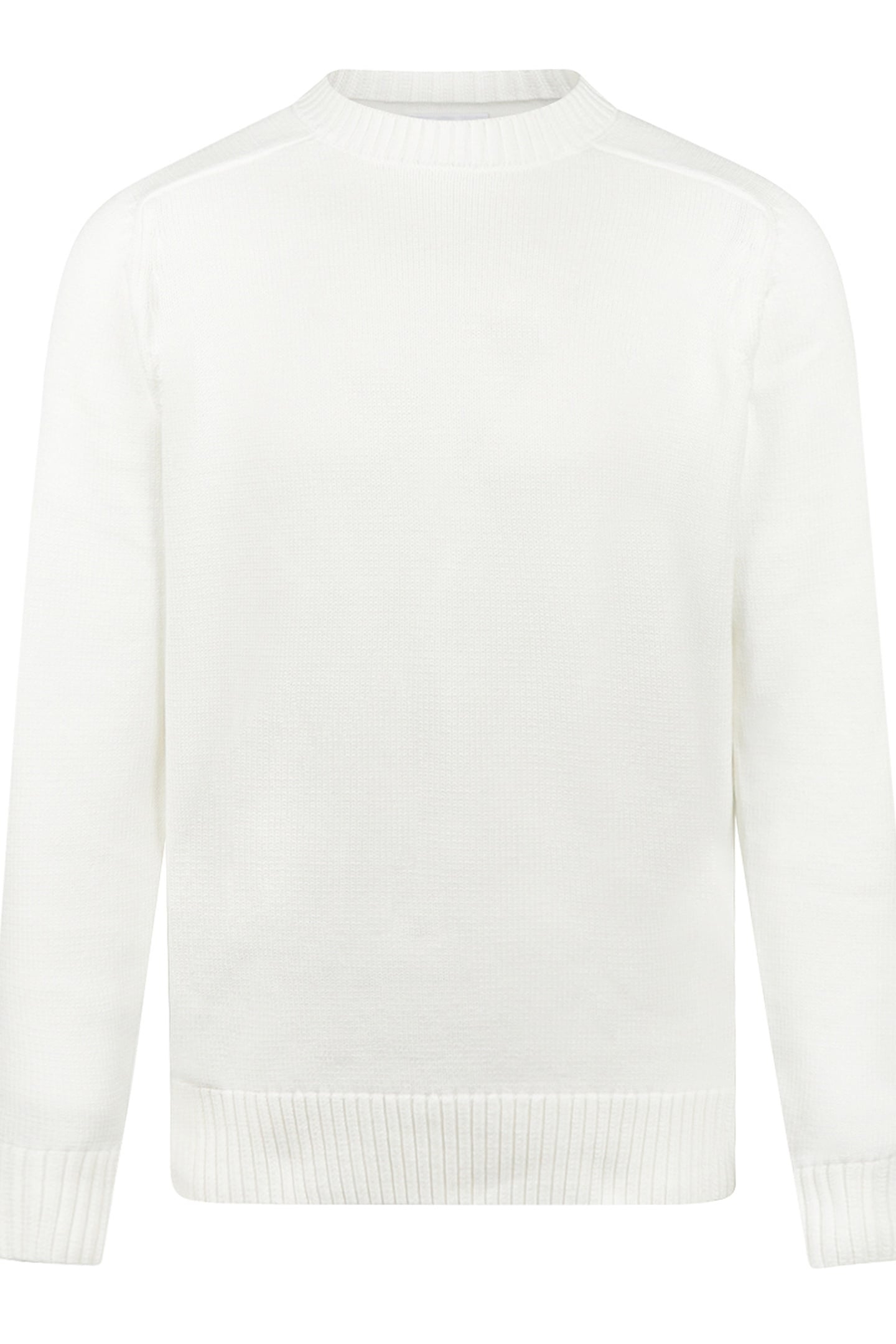 C-NECK SWEATER OFF WHITE 1