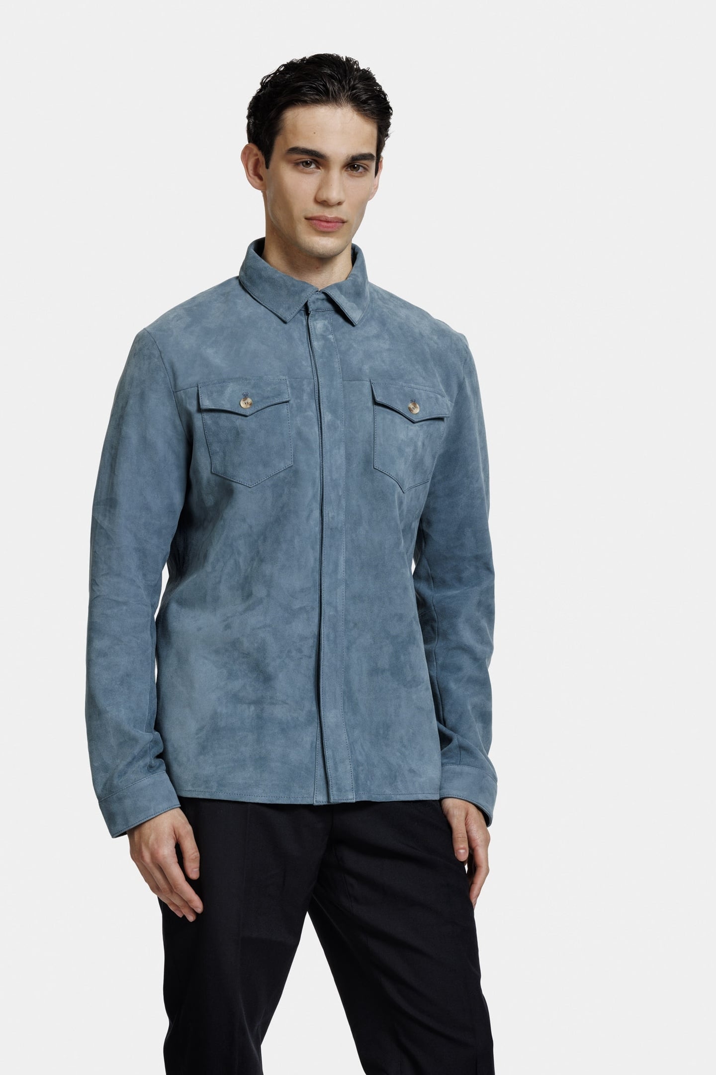 ROCCO OVERSHIRT CAPRI BLUE 1