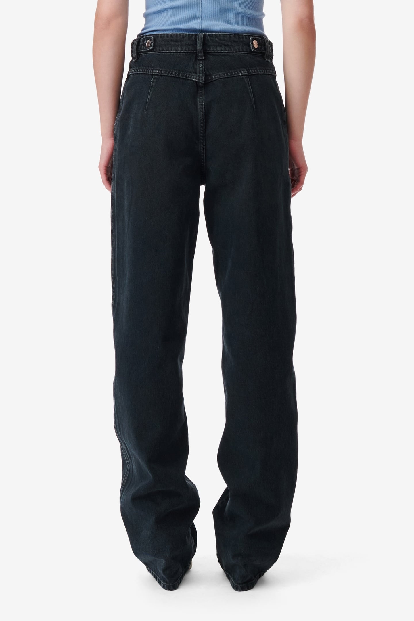 CEAUMAR TROUSER BLUE BLACK USED 3