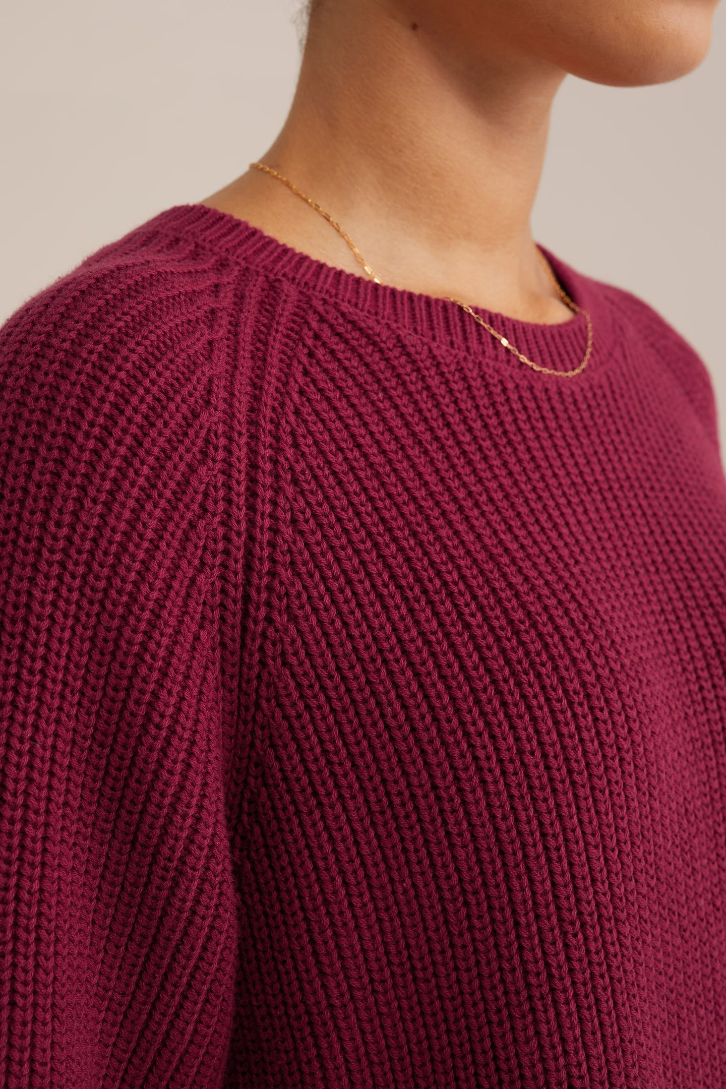 KNITTED PULLOVER VINTAGE RED 5