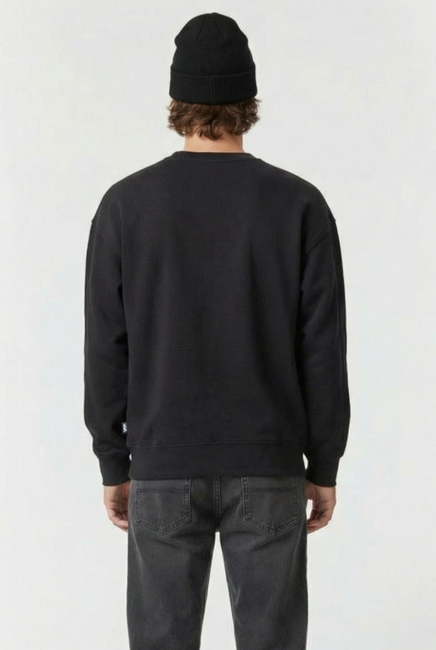 LX PREMIUM CREW FLEECE BLACK 2