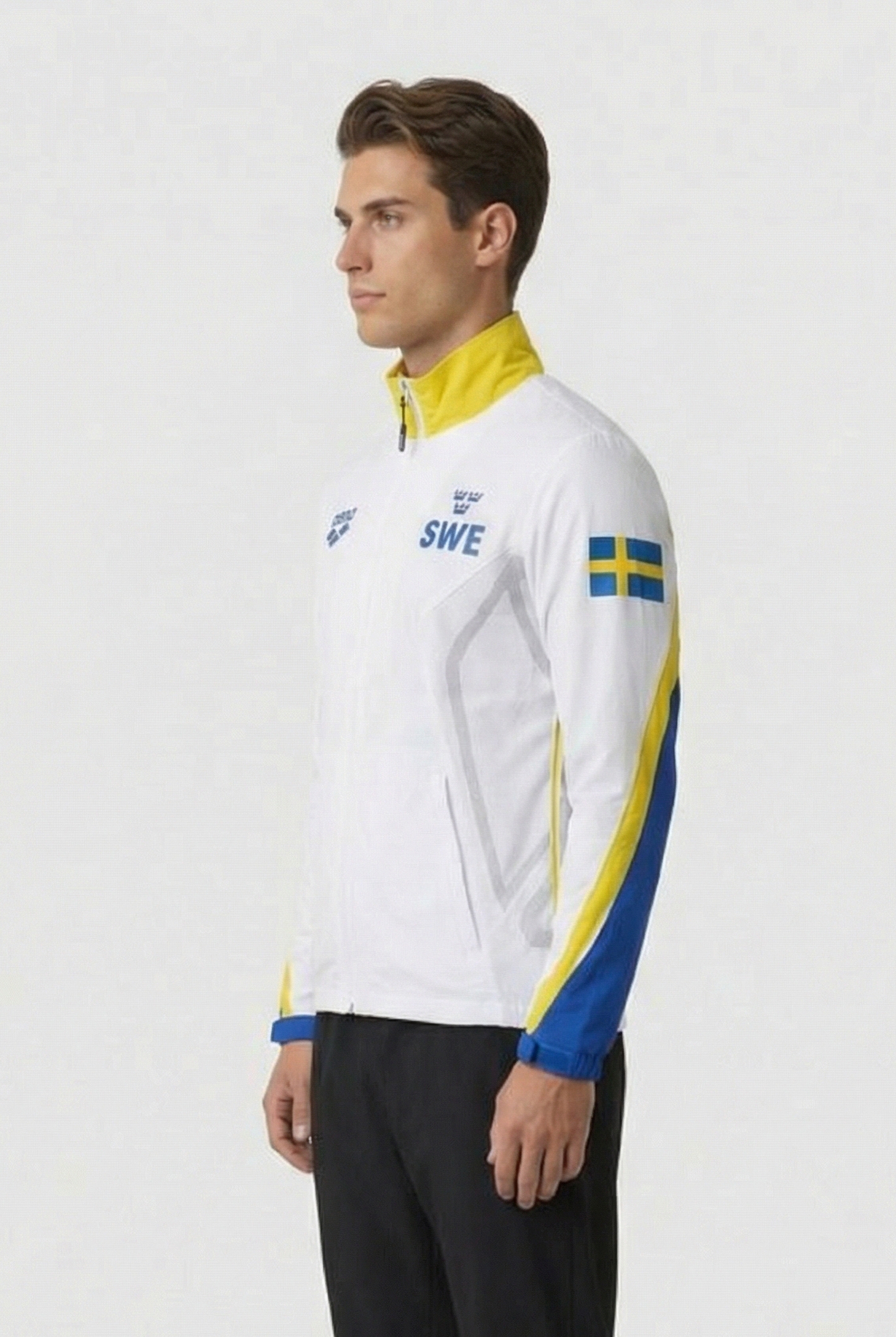 UNISEX SWEDEN WARM UP JACKET WHITE ROYAL 5