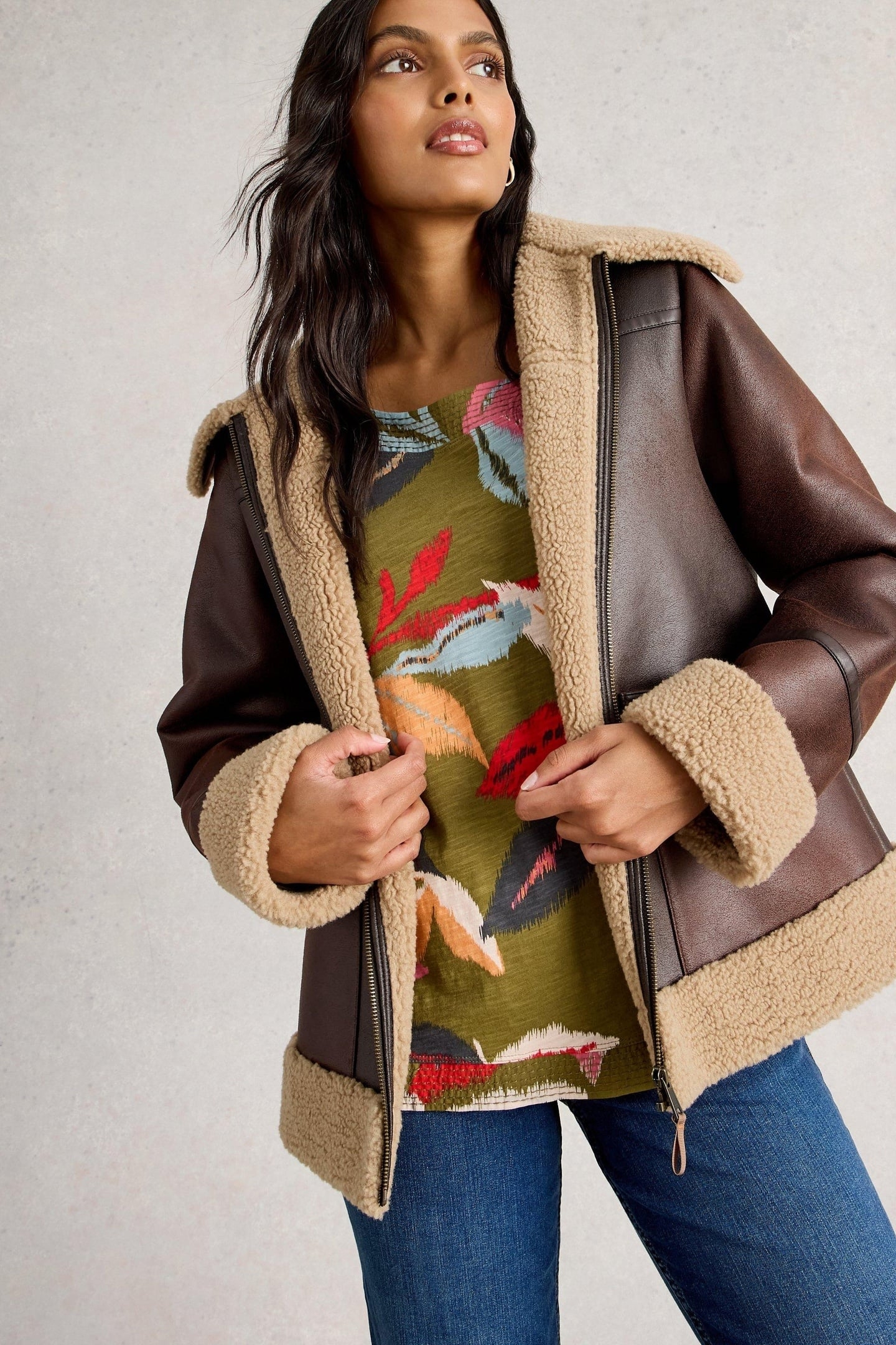 WEAVER LS TEE KHAKI GREEN 5