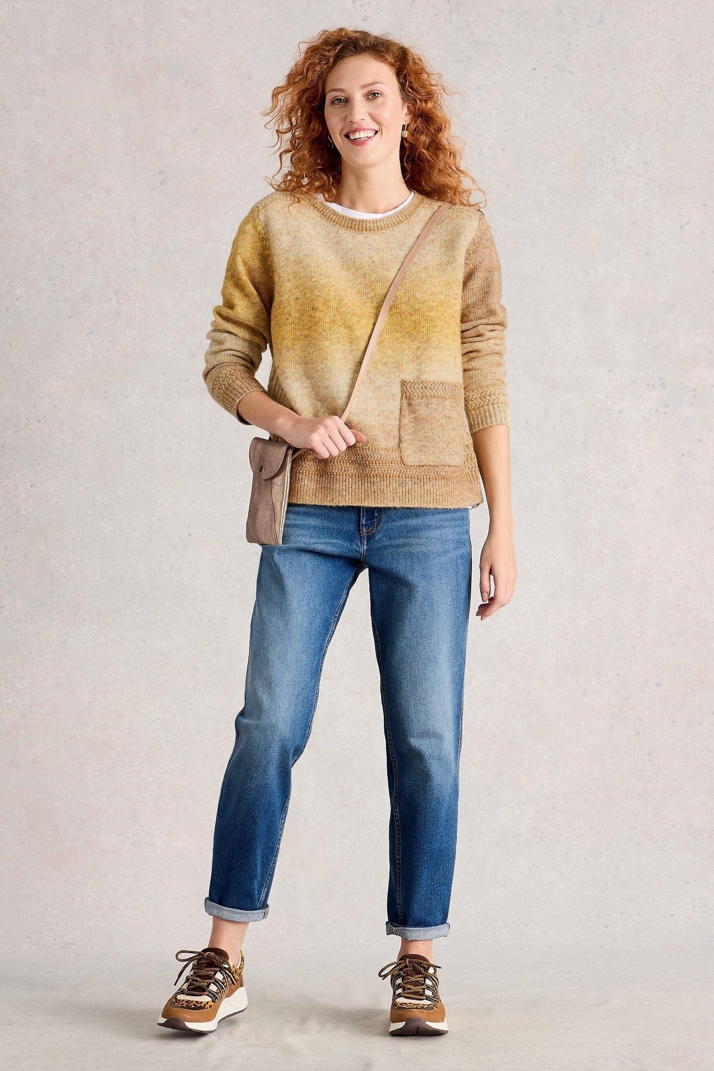 LILBET JUMPER CHARTREUSE MULTI 1