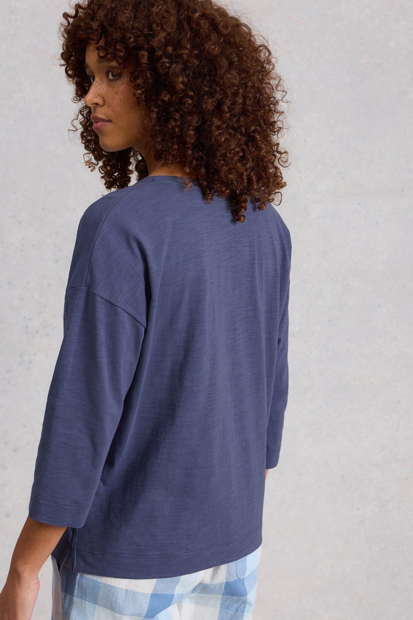 MIA BOXY TEE DARK PURPLE 3