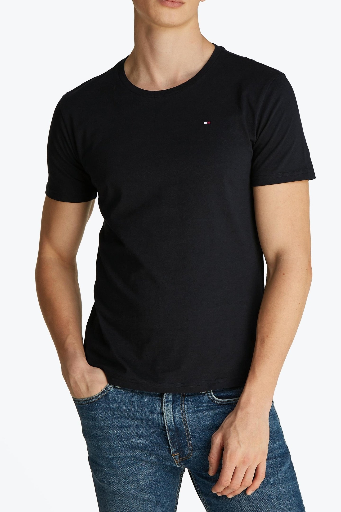 3-PACK SIGNATURE JERSEY LOUNGE T-SHIRTS BLACK 2