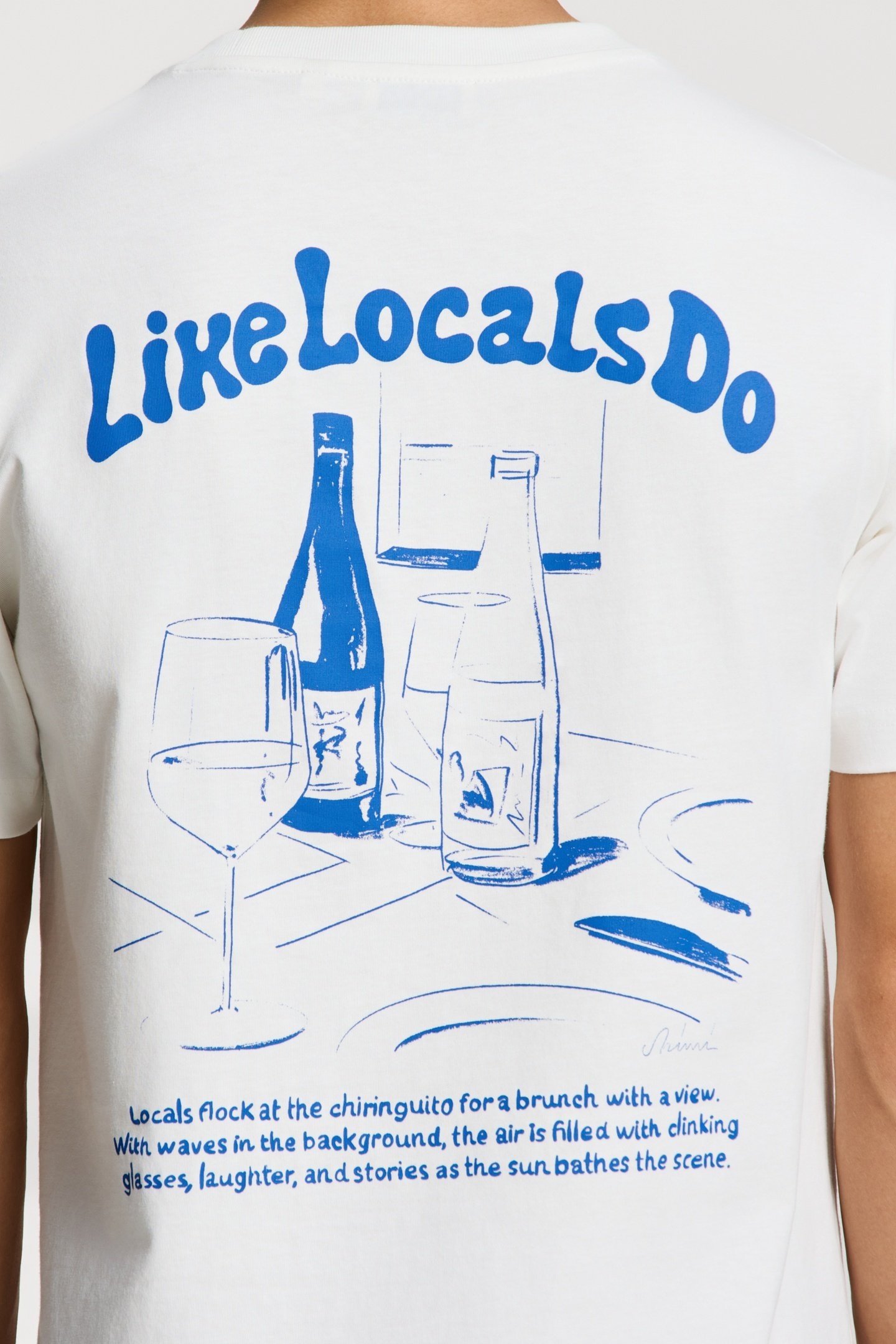 LIAM REGULAR T-SHIRT LIKE LOCALS DO WHITE 6