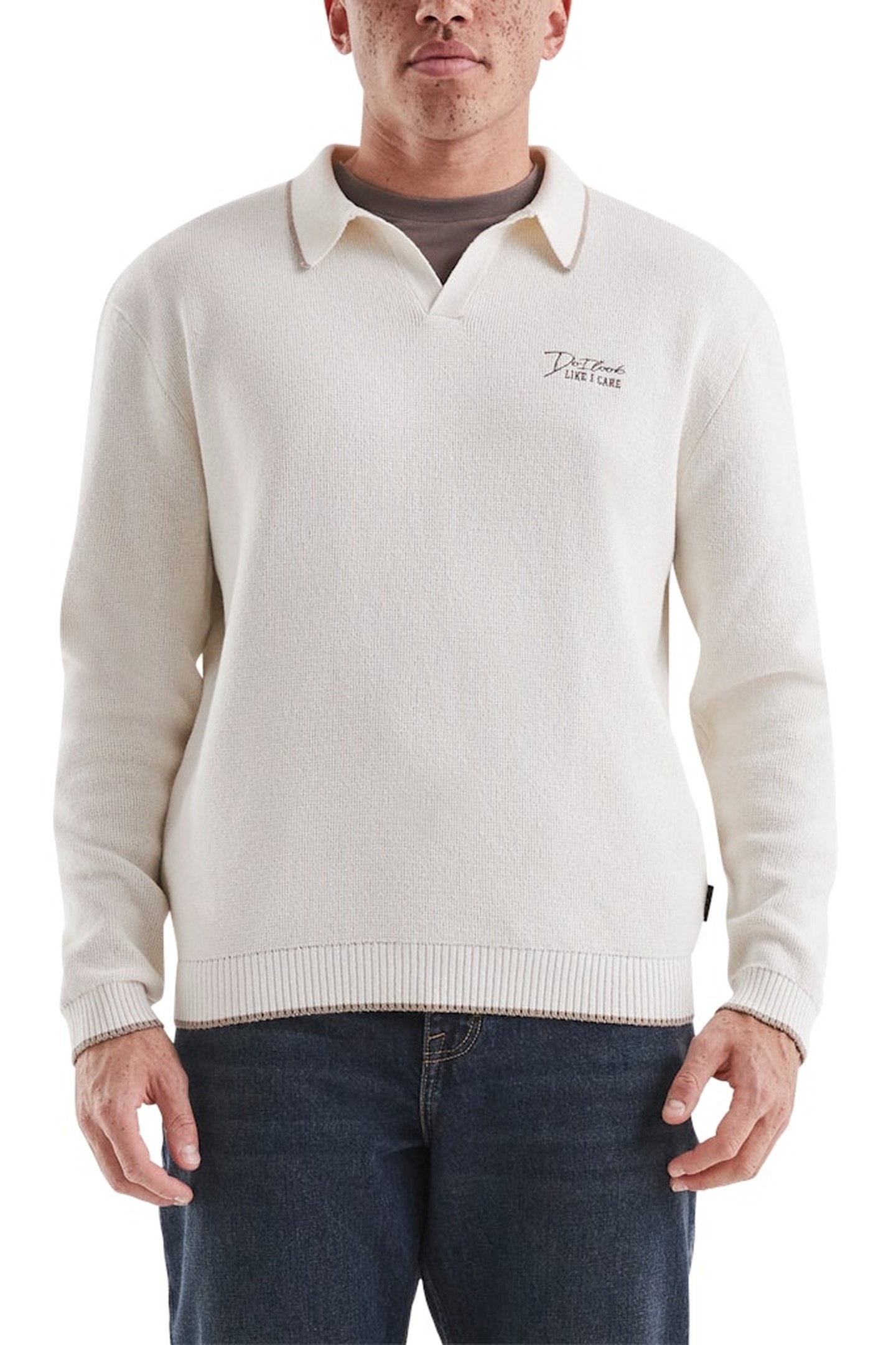 S.OLIVER-QS PULLOVER OFFWHITE 1