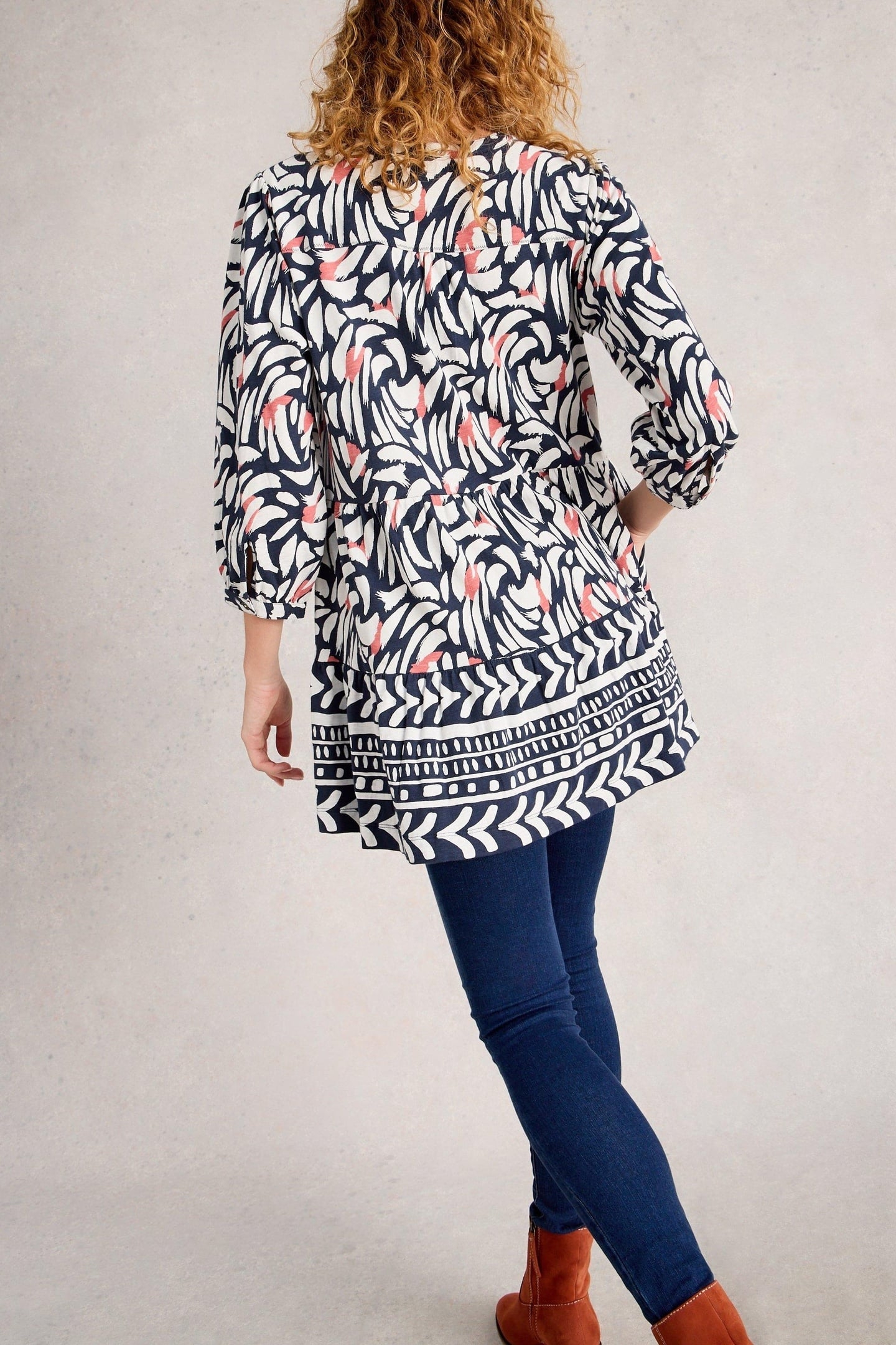 MARTA TUNIC BLUE MULTI 3