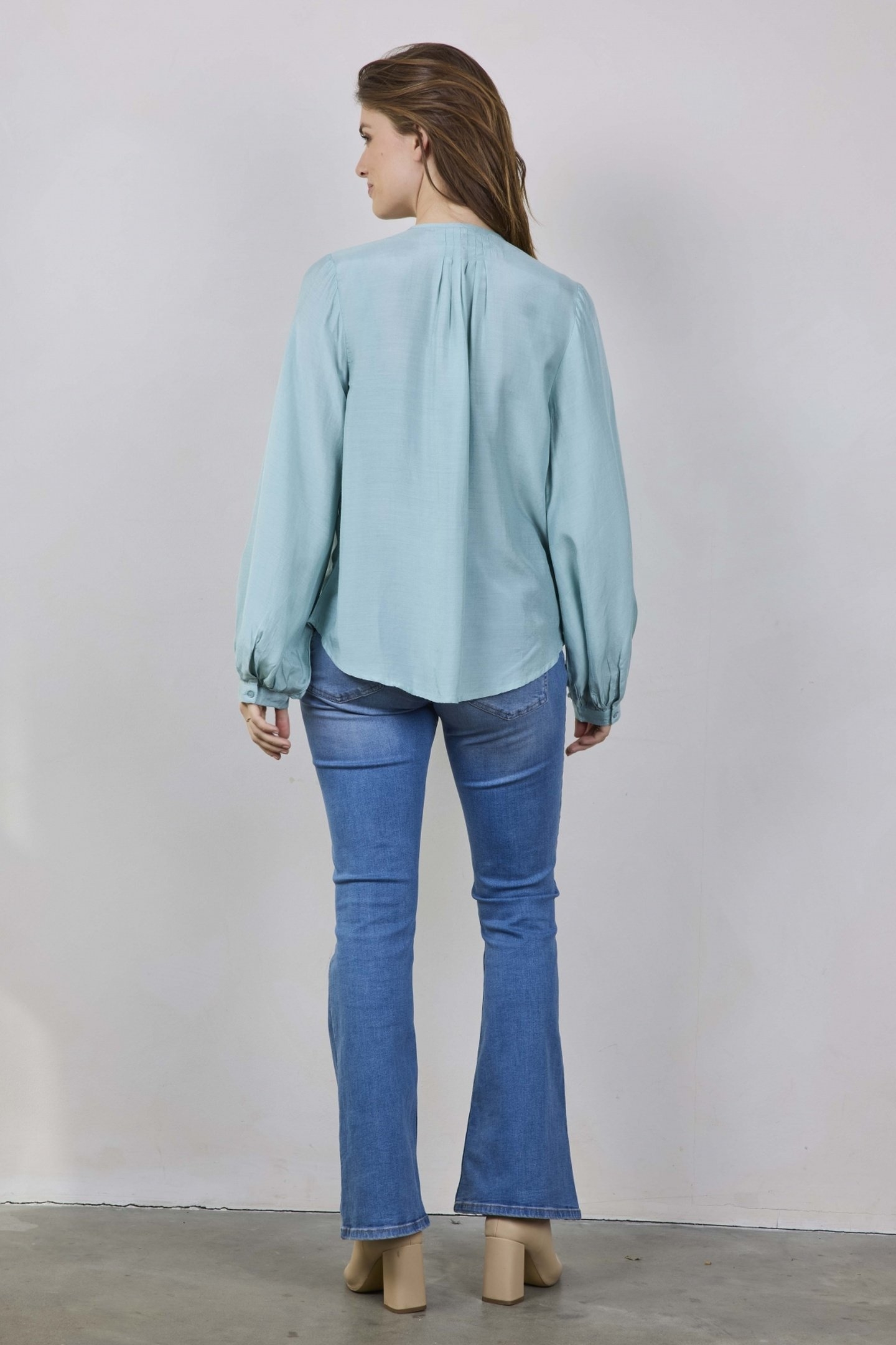 BLOUSE SKY SURF GREEN 4