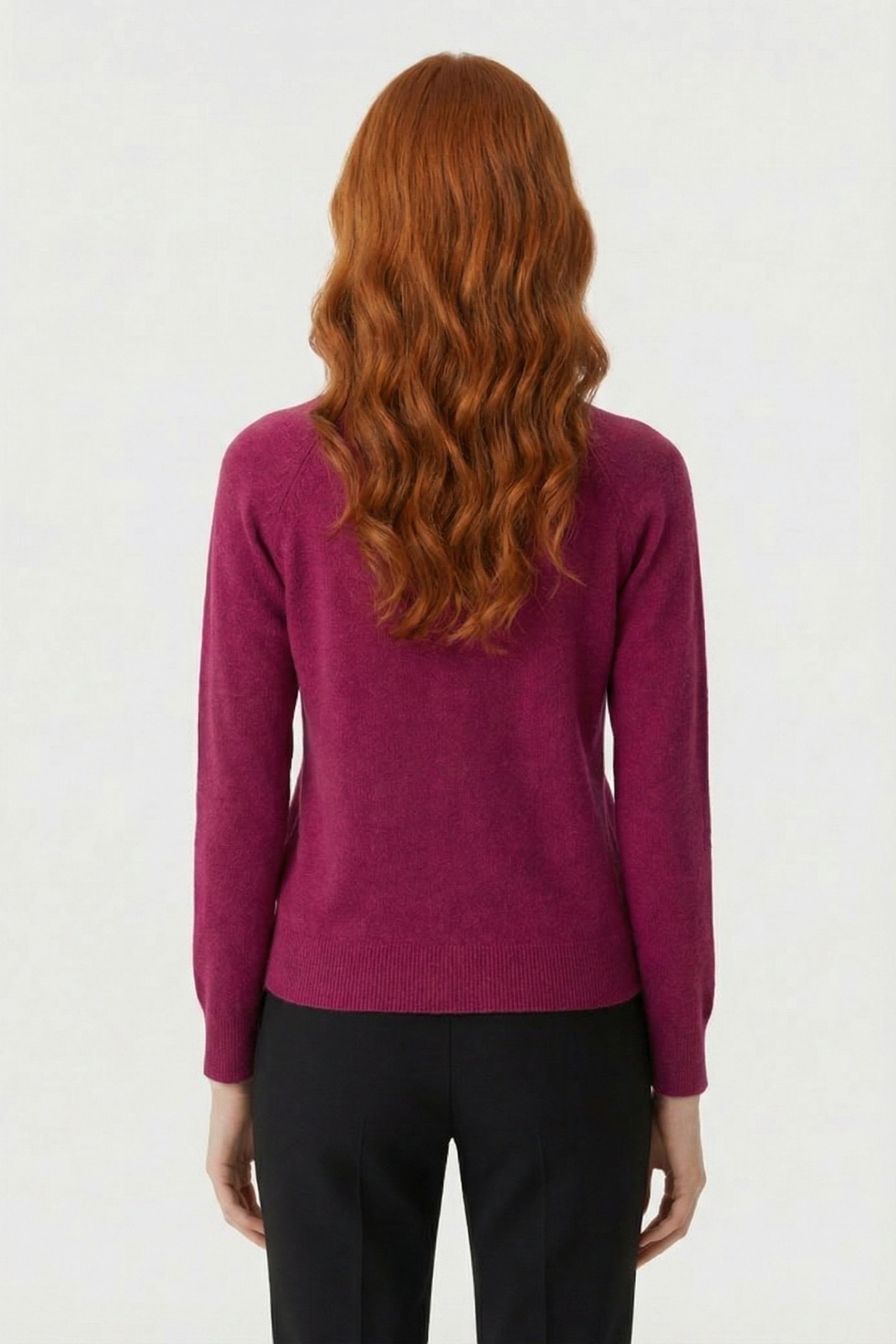 LULU CARDI DARK PLUM 2