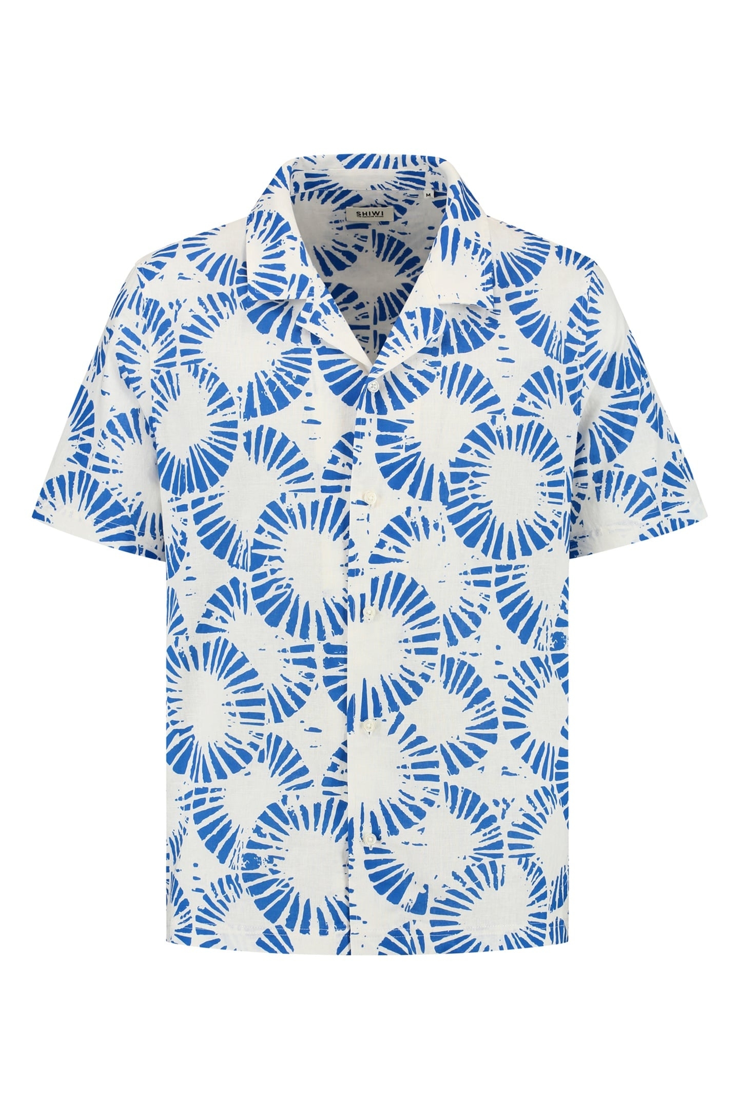 VIC SHORT SLEEVE SHIRT RIPPLE WHITE BLUE RIPPLE 5