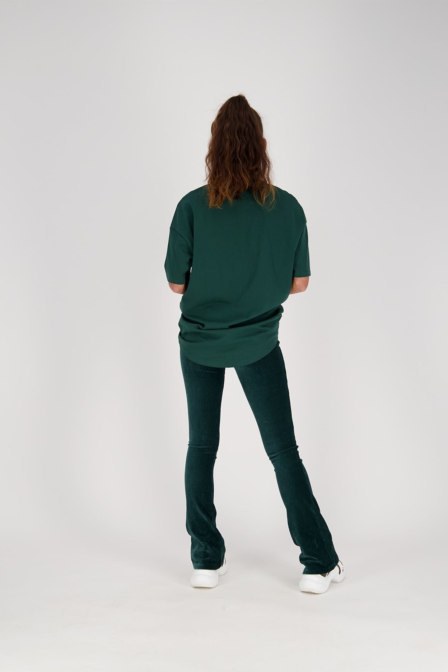 HAMIRA SHORT SLEEVE FIR GREEN 2