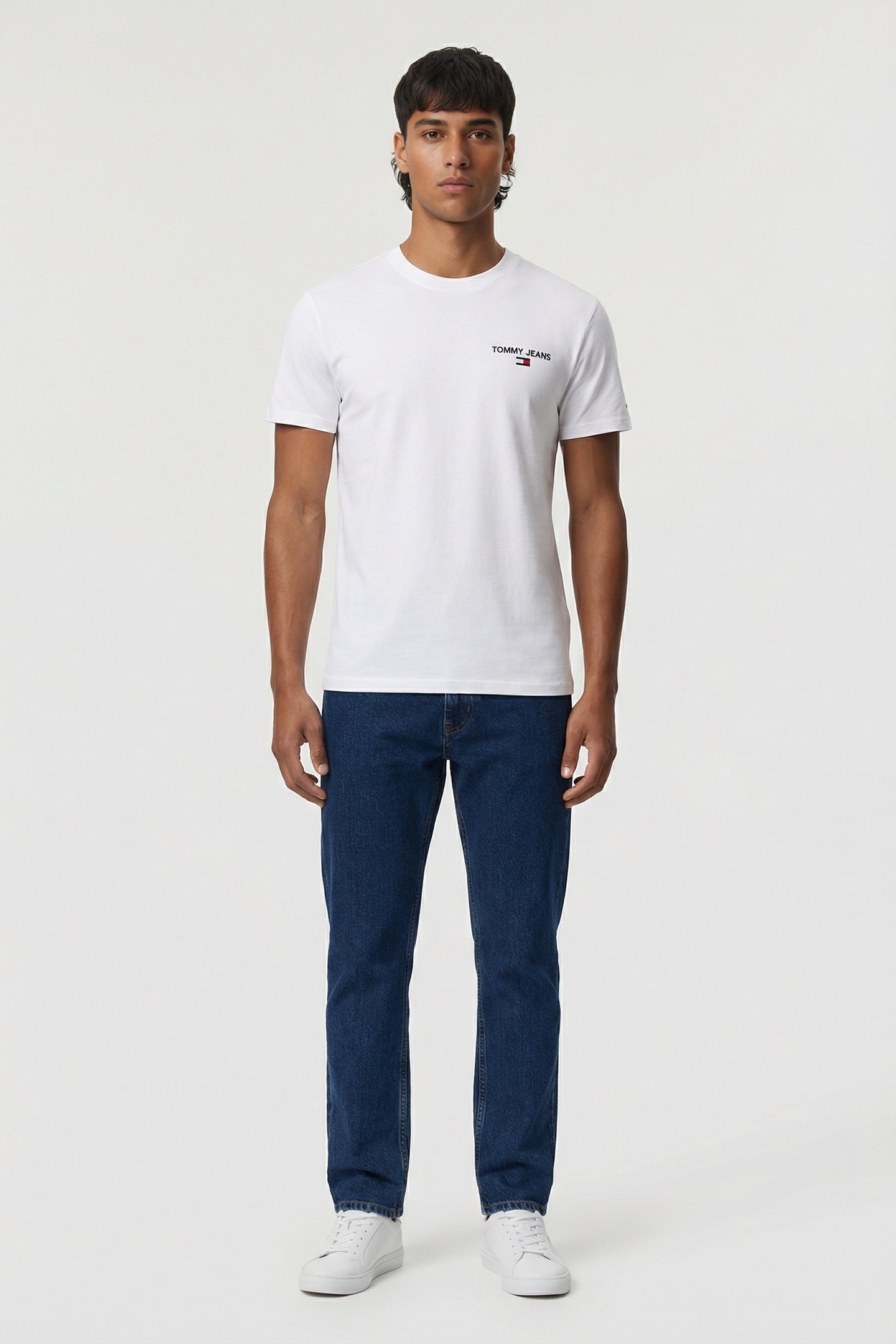 REGULAR LINEAR TEE WHITE 1