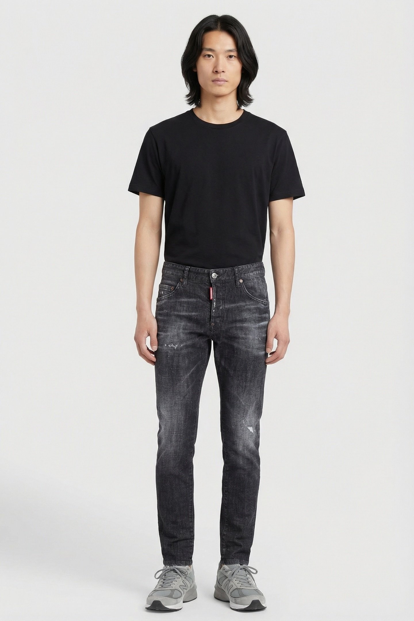 JEANS 5 POCKETS BLACK 1