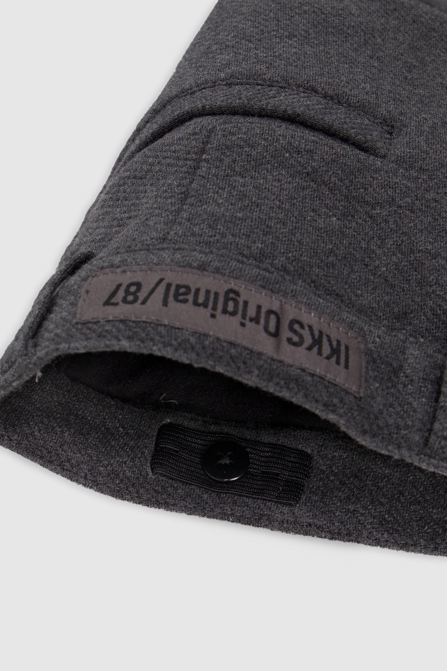 BOY'S CHINO GREY KNIT OTTOMAN PANTS 7