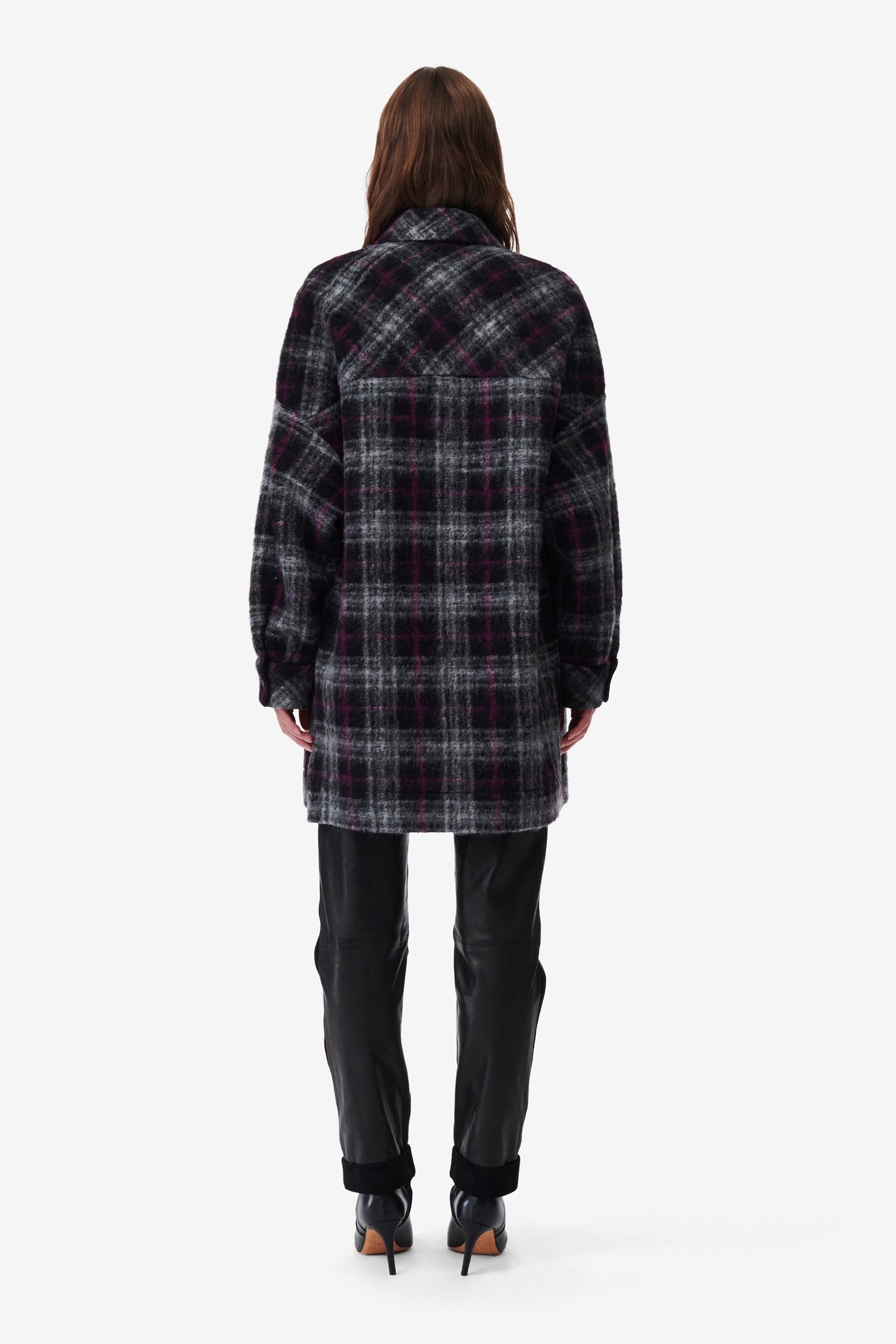 TERESA OVERSHIRT BLACK/FUSHIA 3