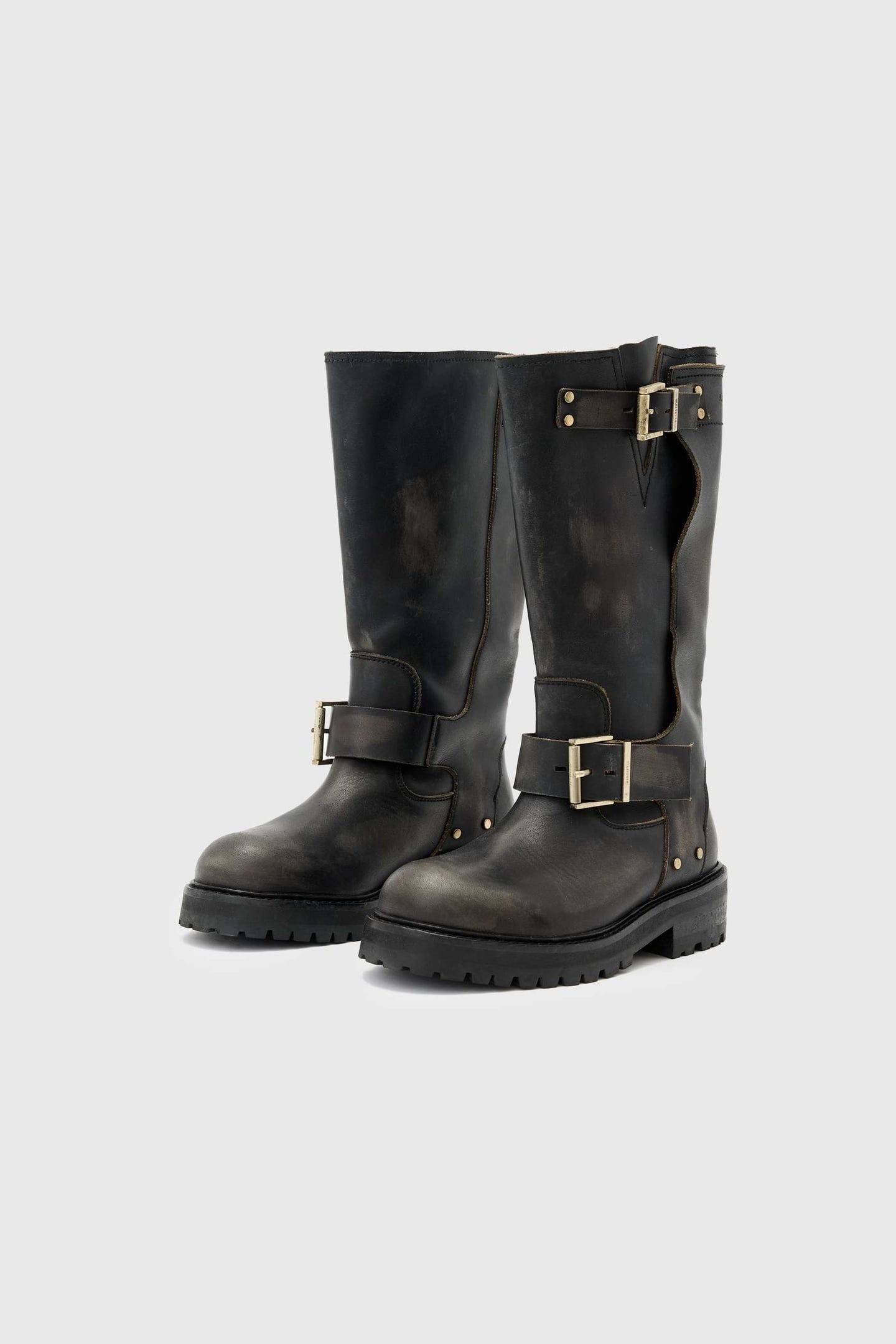 TAY BIKER BOOT DARK BROWN 3