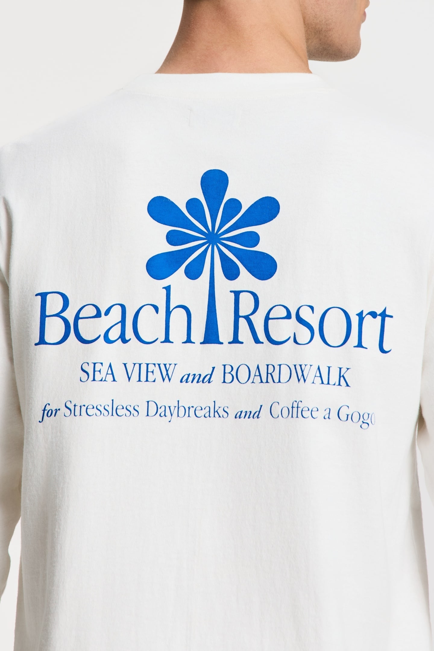 NOAH RELAXED LONGSLEEVE SUNCATION WHITE 7