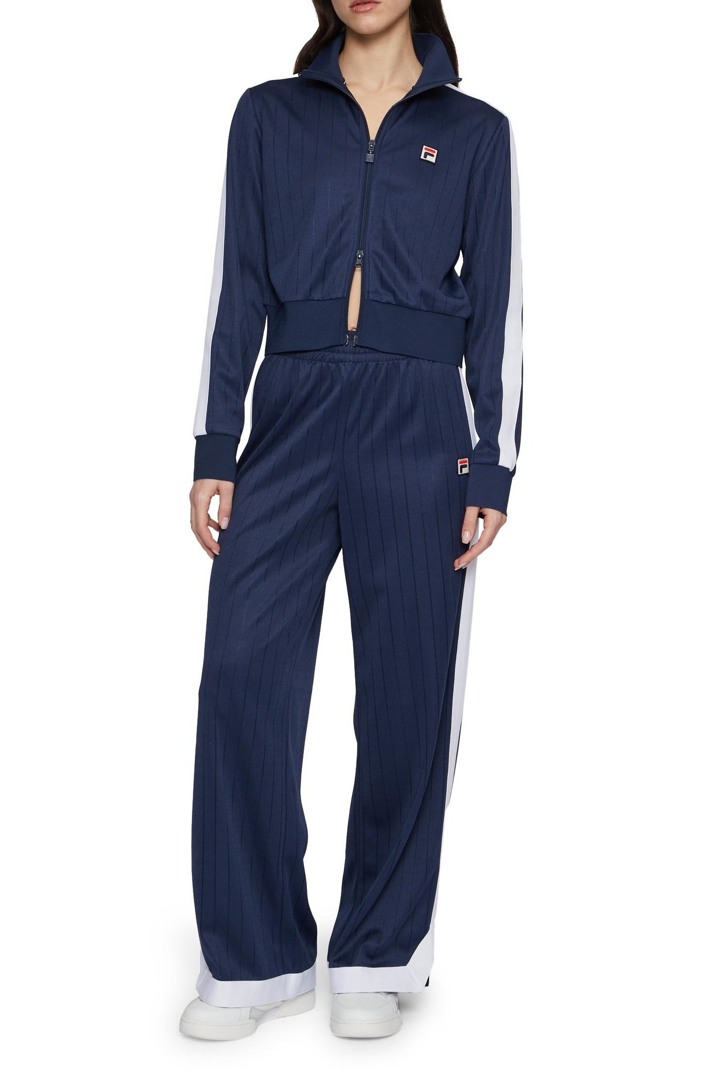 LORCE CROPPED TRACK JACKET BLACK IRIS 2