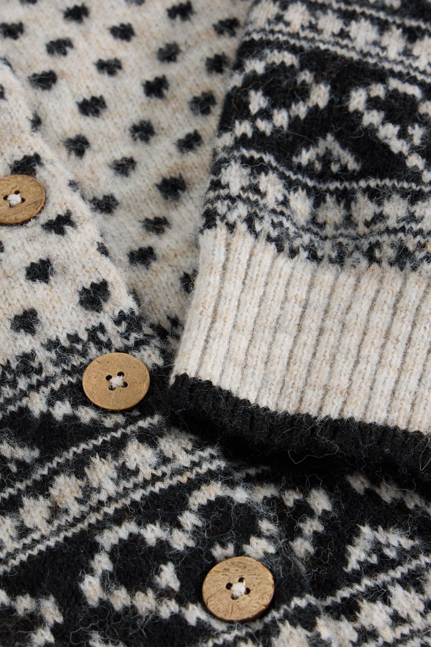 HOLLY HEART CARDI IVORY MULTI 4