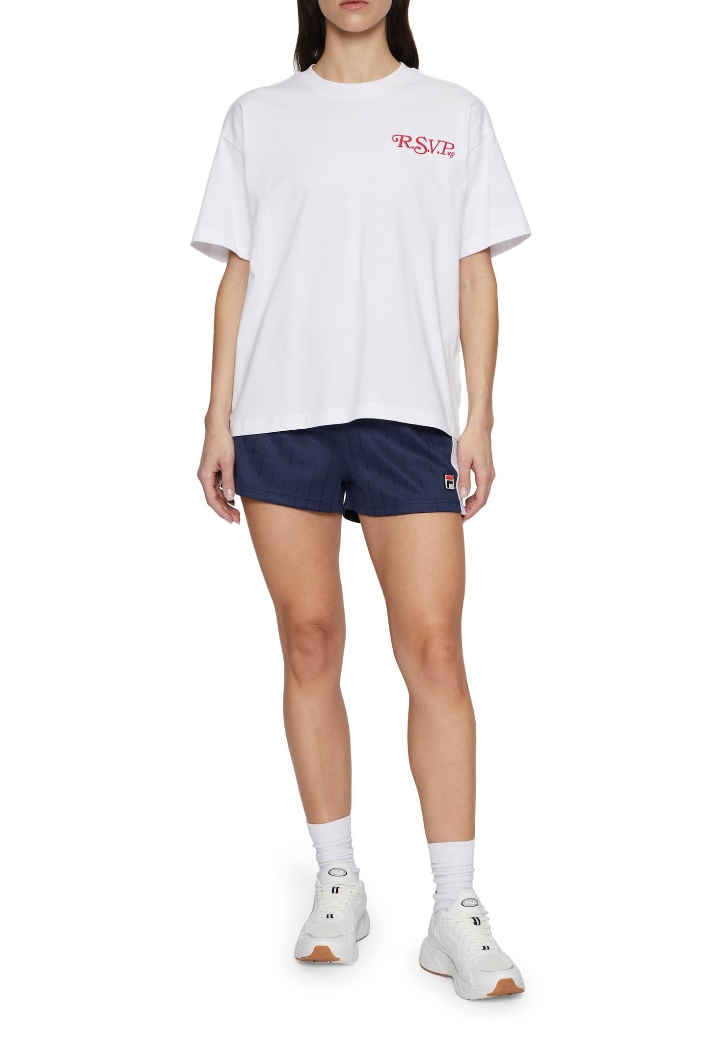 LEFFINGE LOOSE TEE BRIGHT WHITE 1