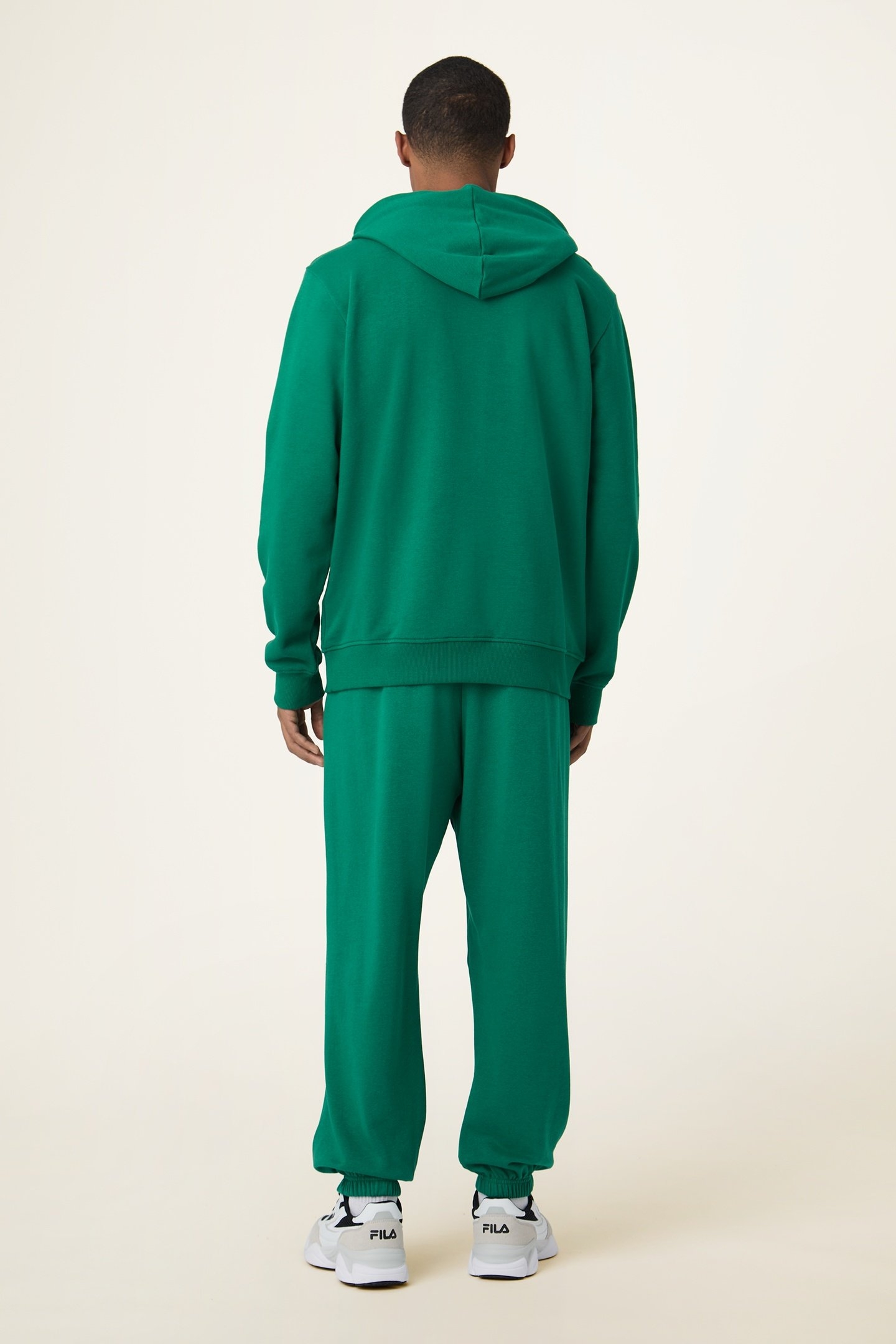 PARELLA RELAXED GRAPHIC SWEATPANTS GREEN JACKET 3