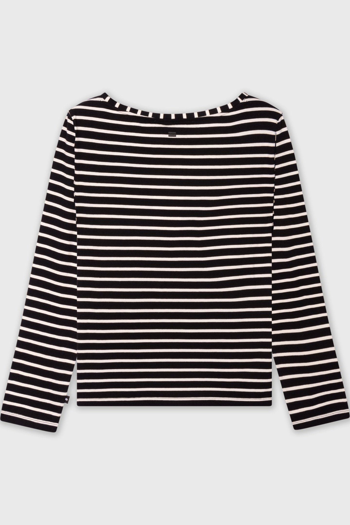 THE LONG SLEEVE TEE STRIPES BLACK/WHITE 5
