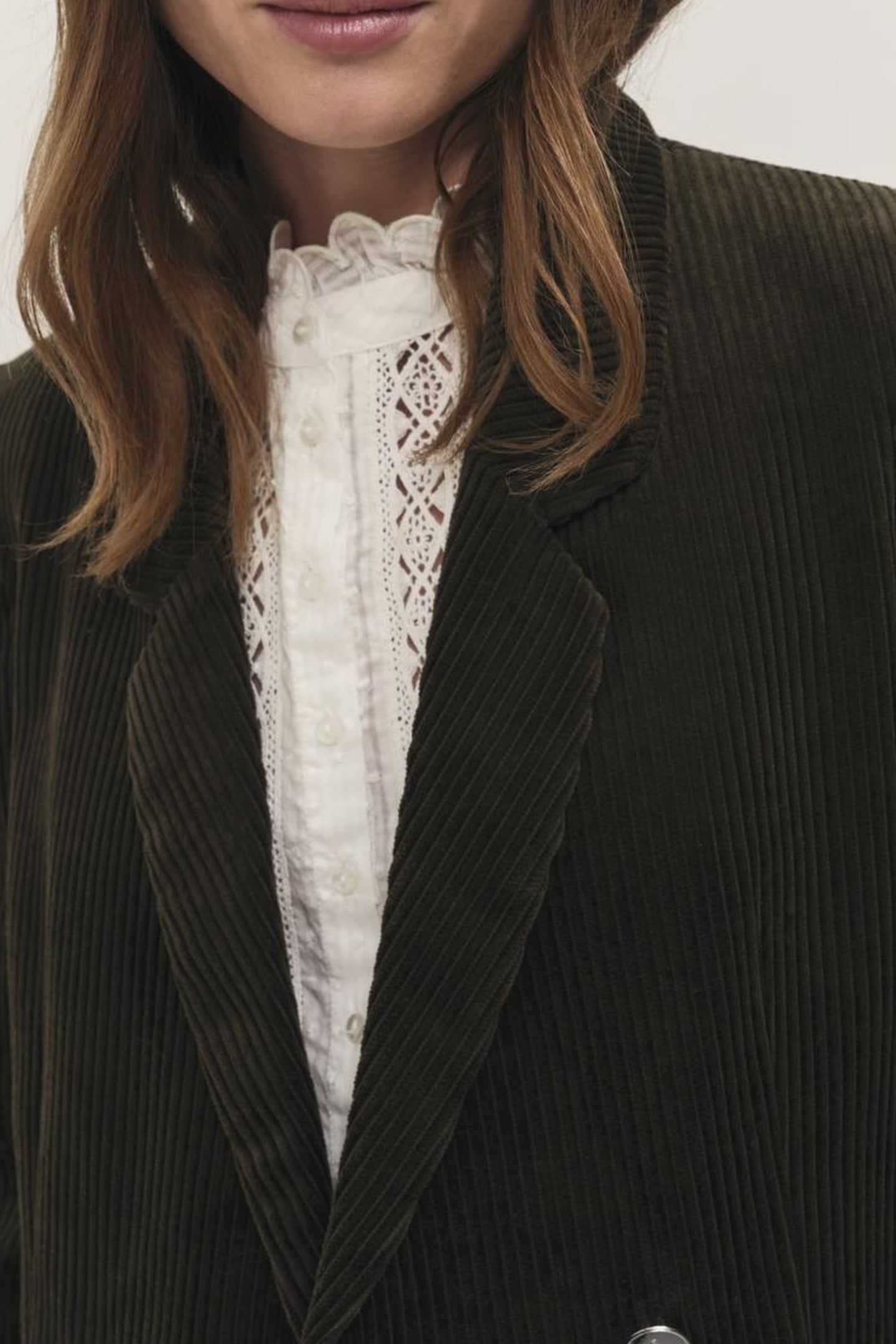 VIGG - KHAKI CORDUROY SUIT JACKET 3