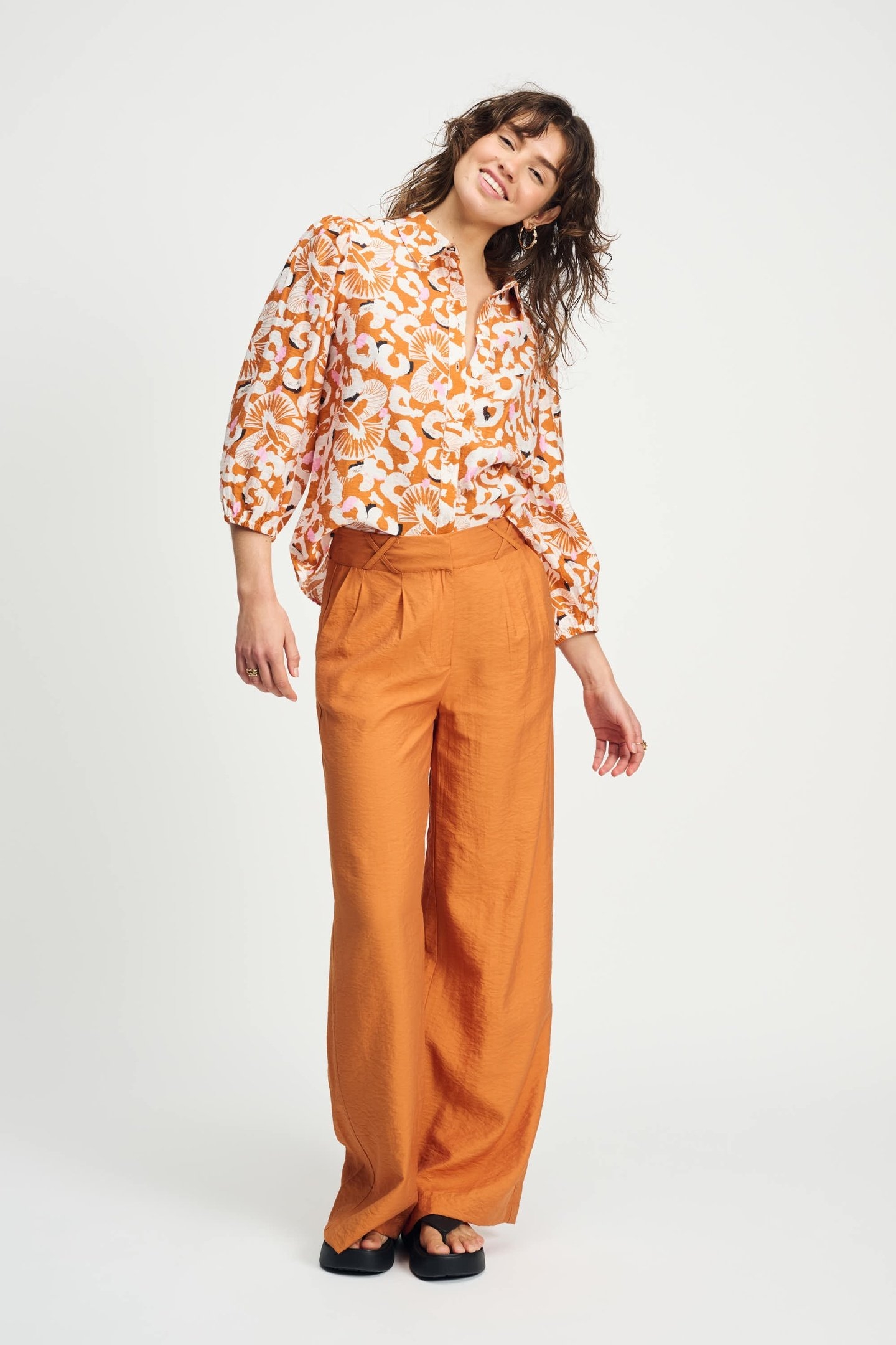 BLOUSE - ADVENTURE ORANGE 2