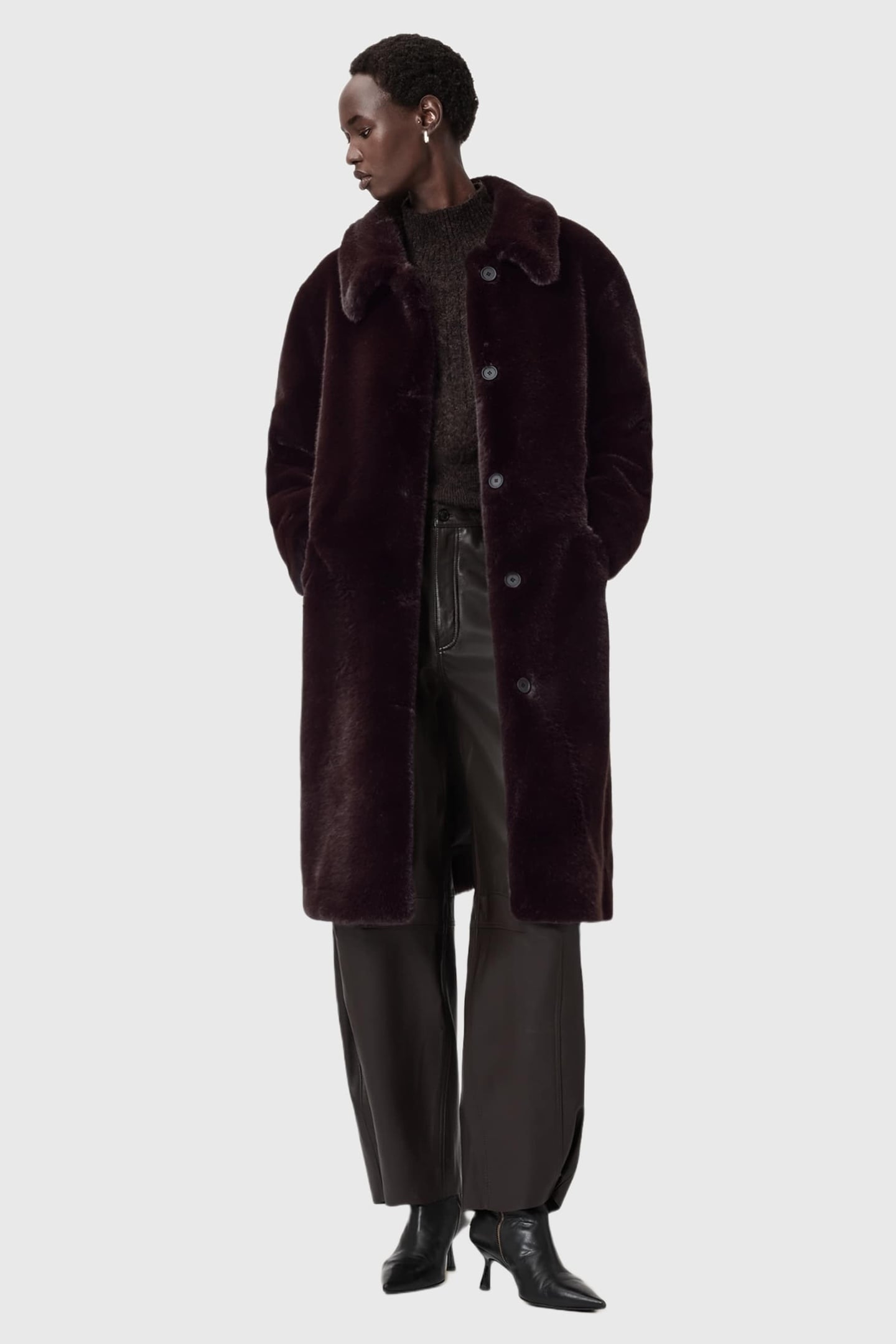 SORA COAT CHOCOLATE BROWN 2