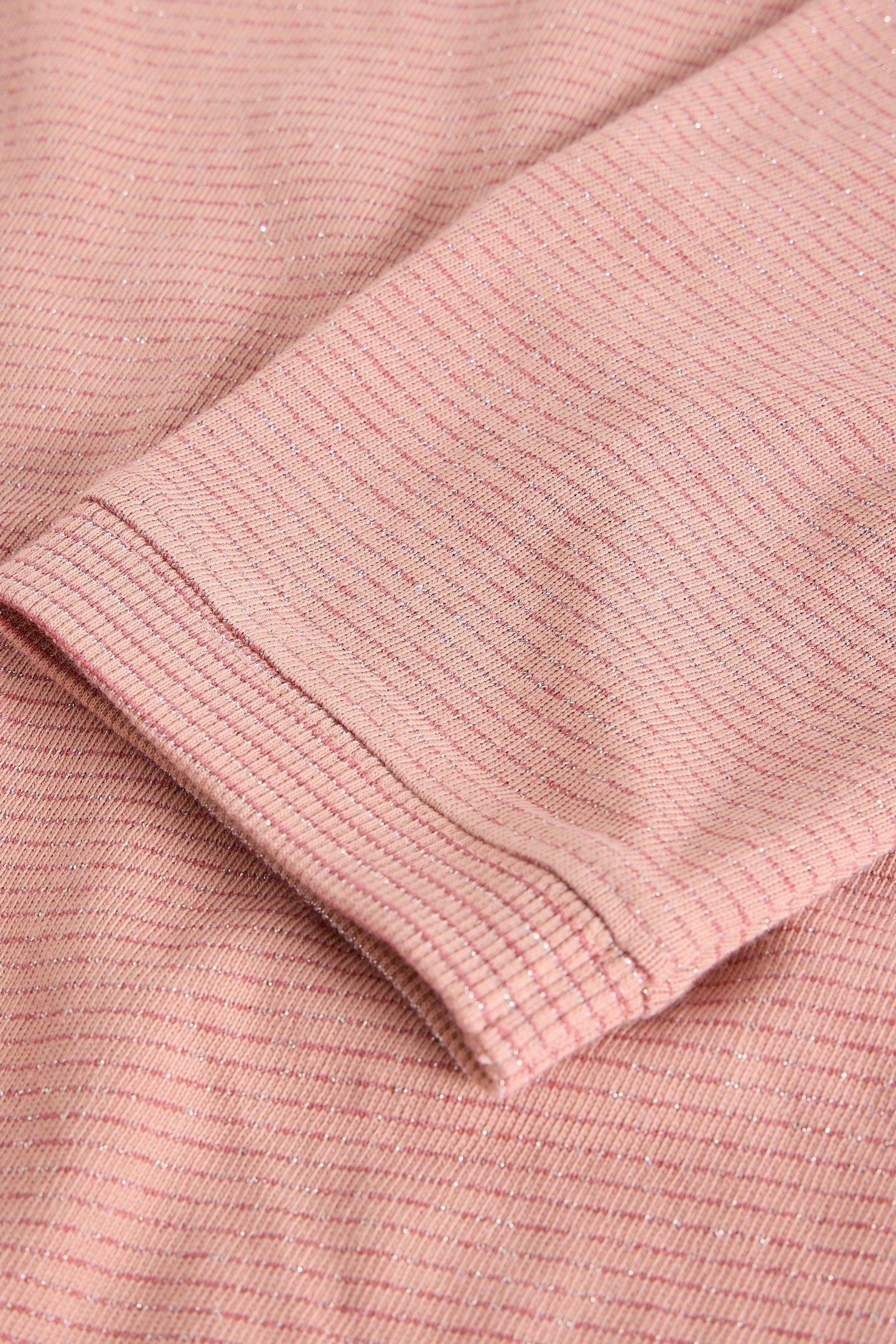 CLARA LS SPARKLE TEE DUSTY PINK 4