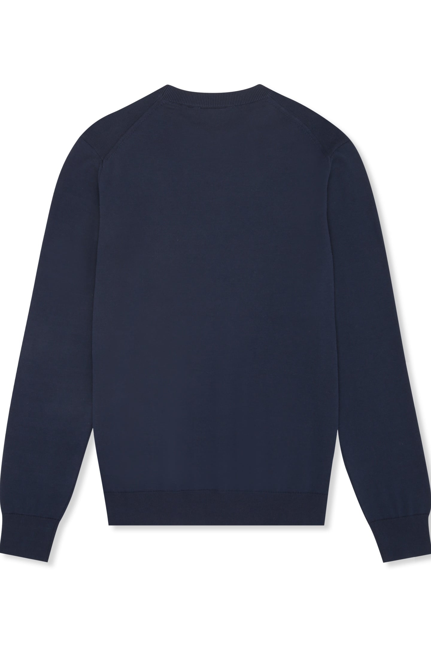 BIELLA SLIM CREWNECK KNIT SWEATER BLACK IRIS 4