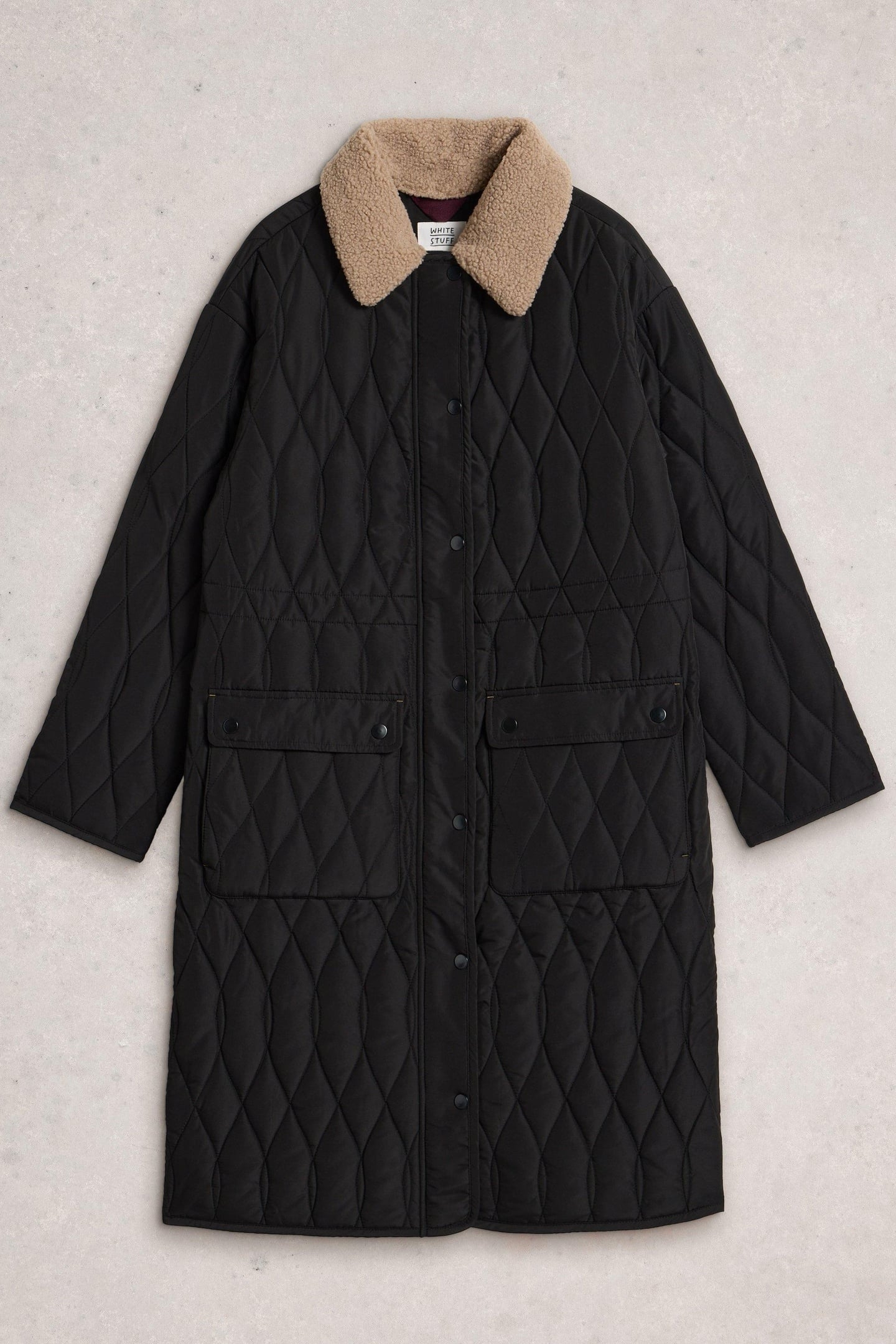 NOLAN QUILTED COAT PURE BLACK 4