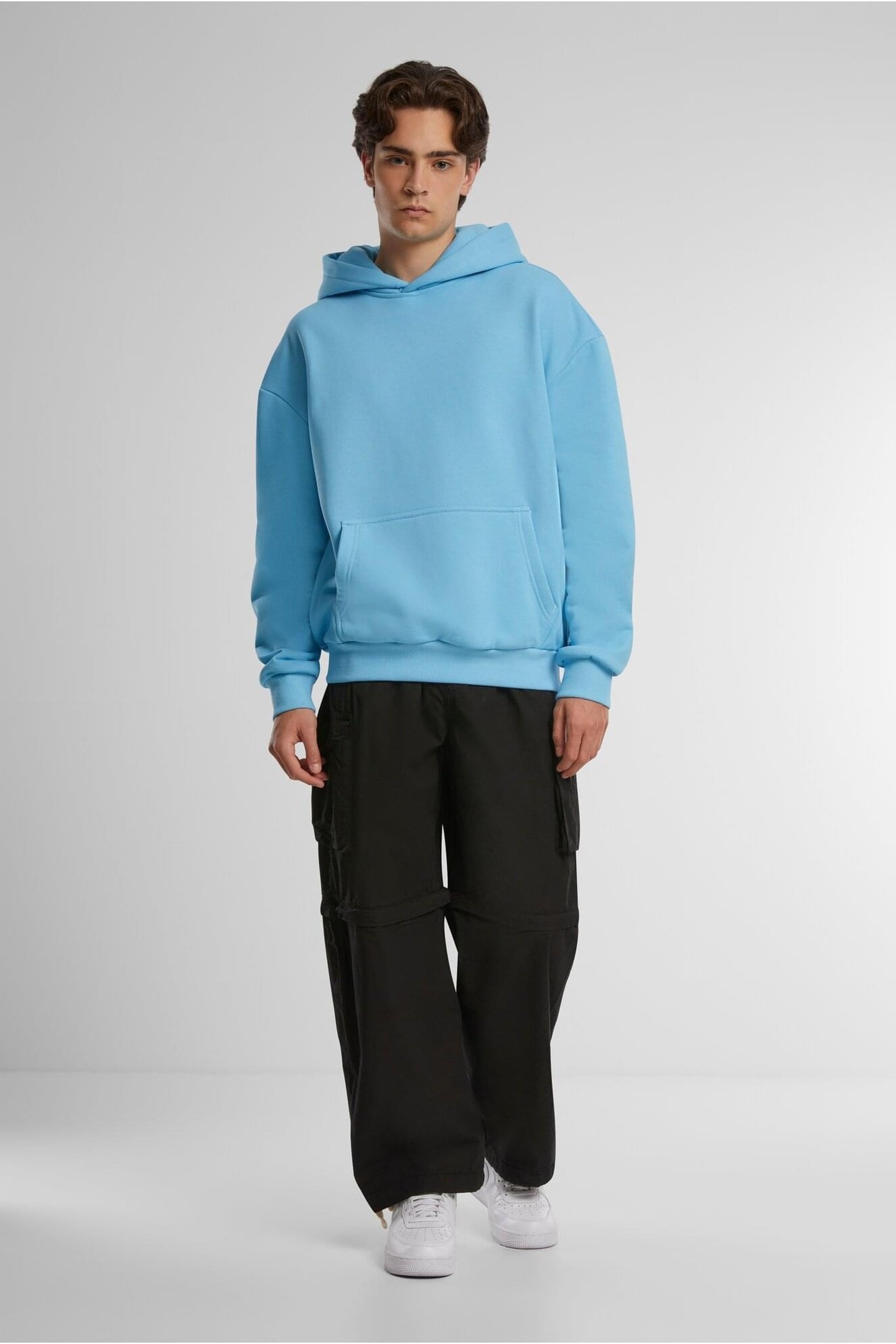 ULTRA HEAVY OVERSIZED HOODY BALTICBLUE 3