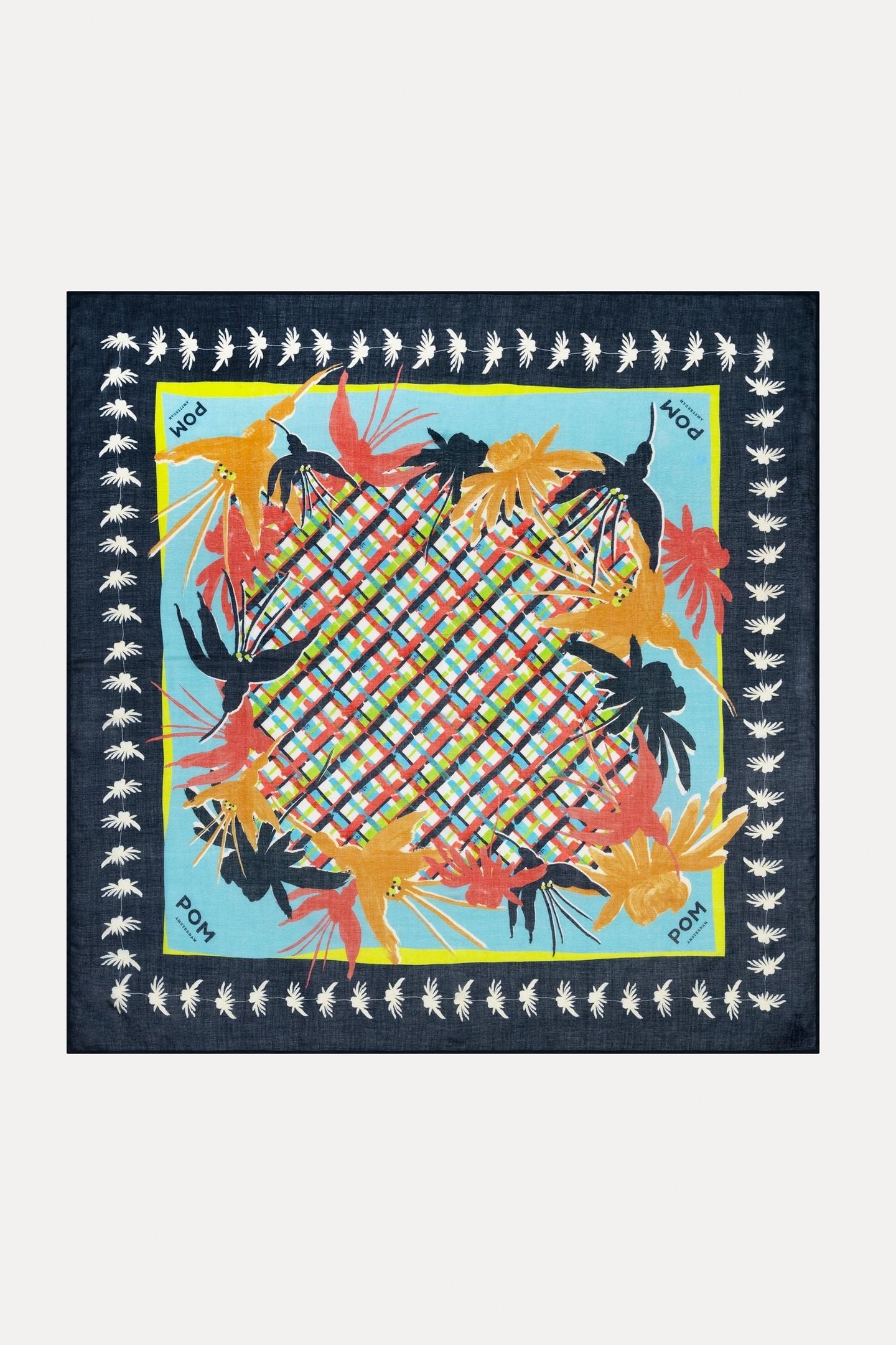 SHAWL - ARTISAN PARTY BLUE 3