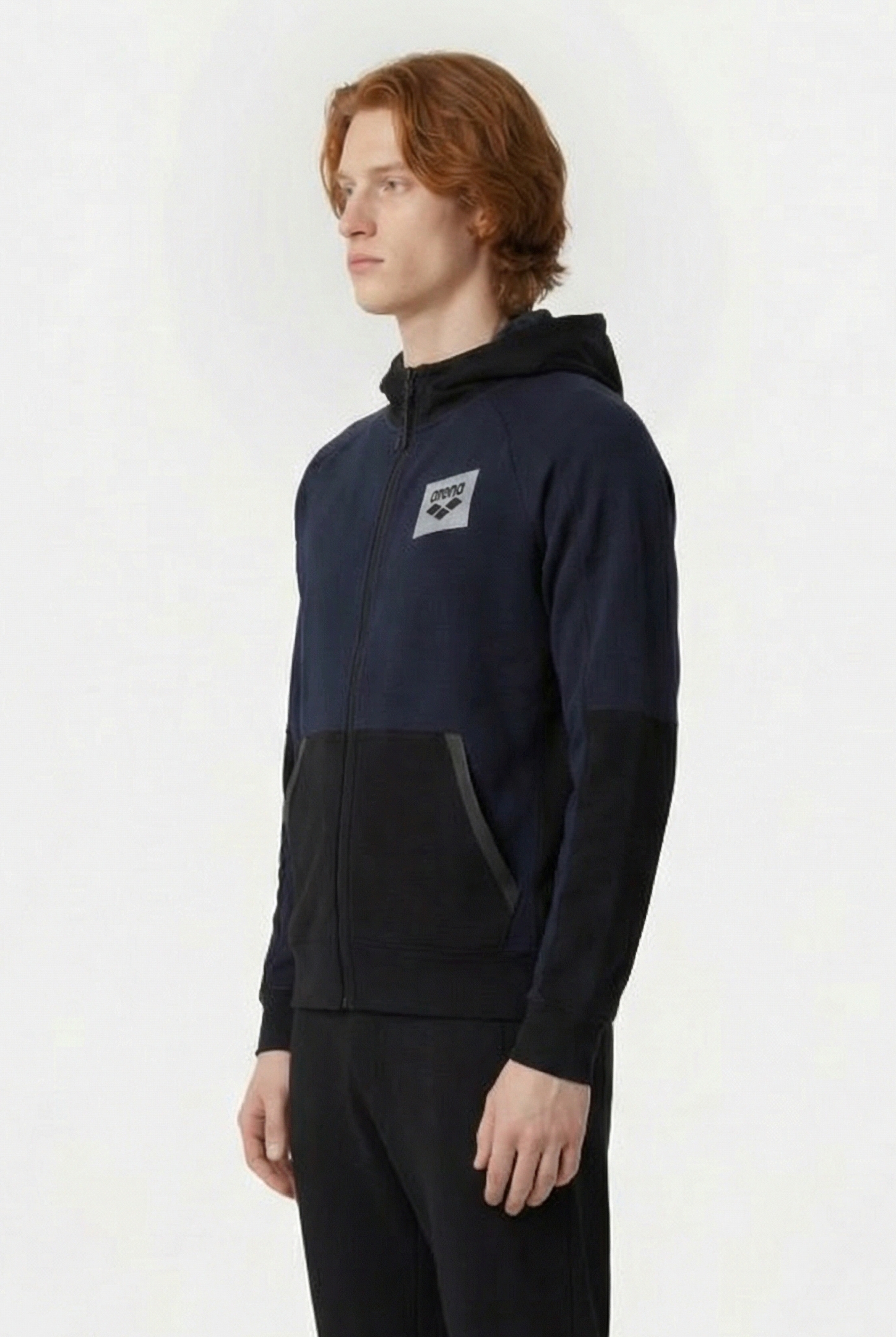 MAN HOODIE FULL ZIP SKY CAPTAIN 19 3922 TPG 3