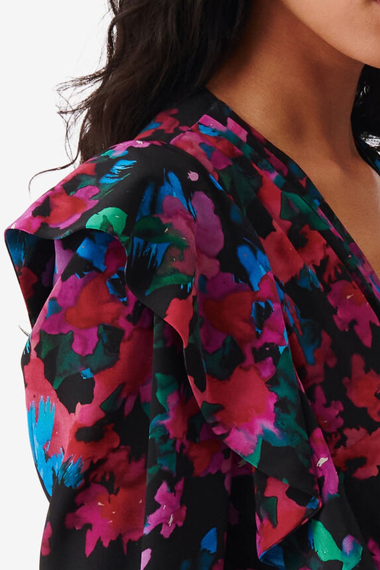 MASCA DRESS BLACK MULTICO 6