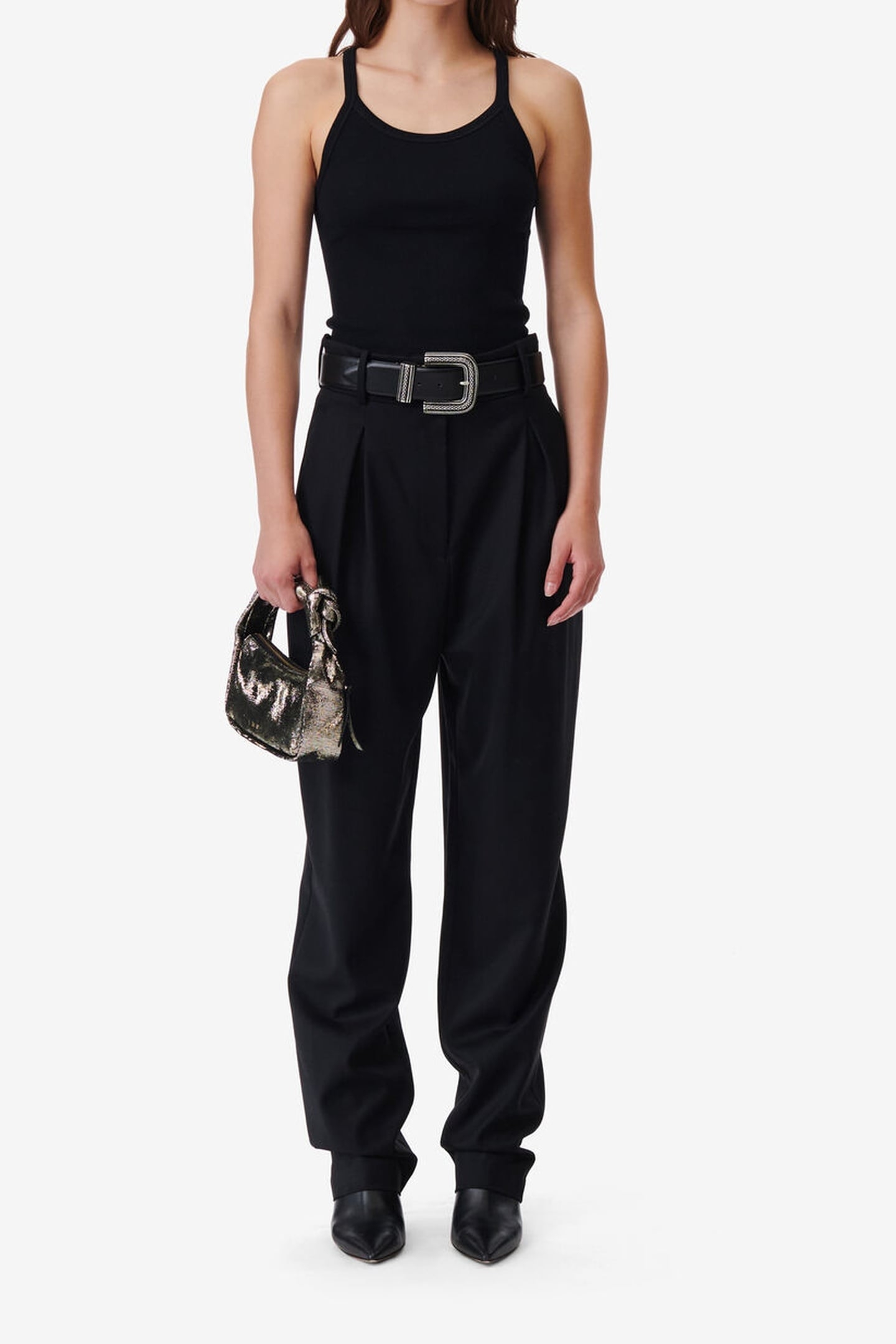 MOTEL TROUSER BLACK 1