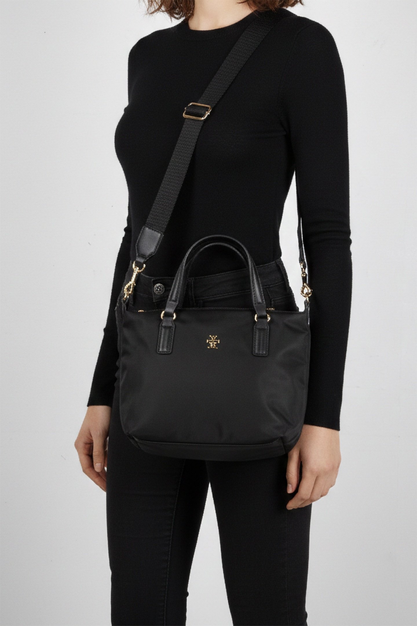 POPPY SMALL TOTE BLACK 1