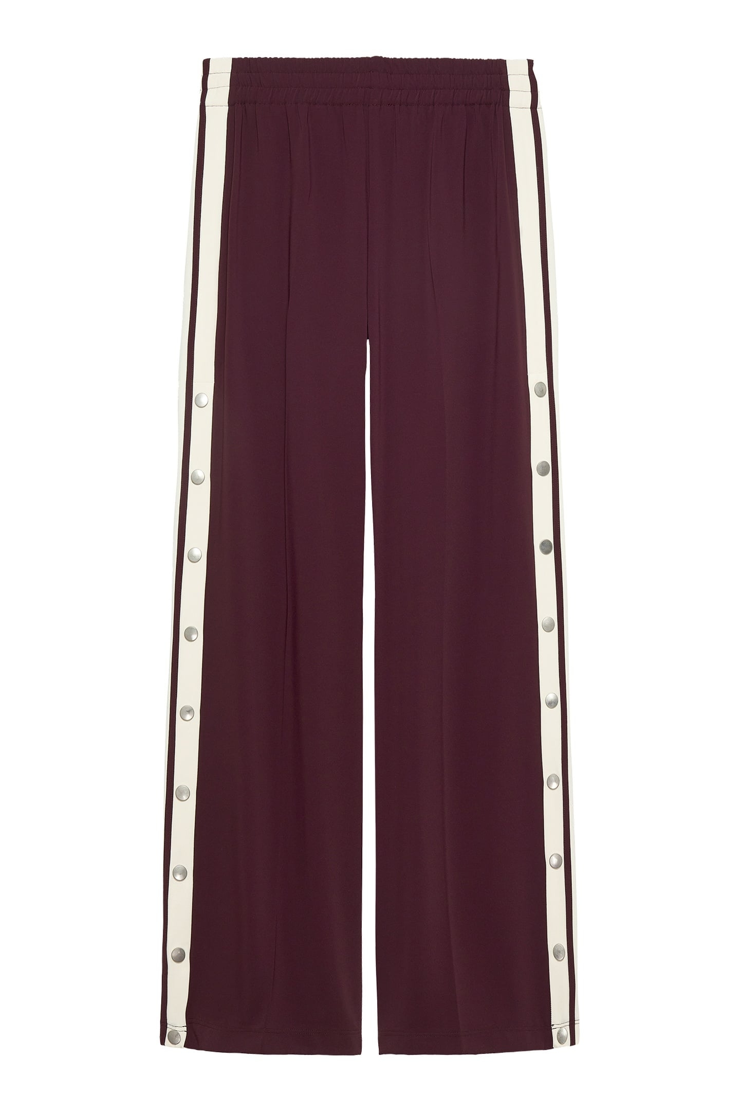 SIDE BUTTON TRACKSUIT TROUSERS WINETASTING 5