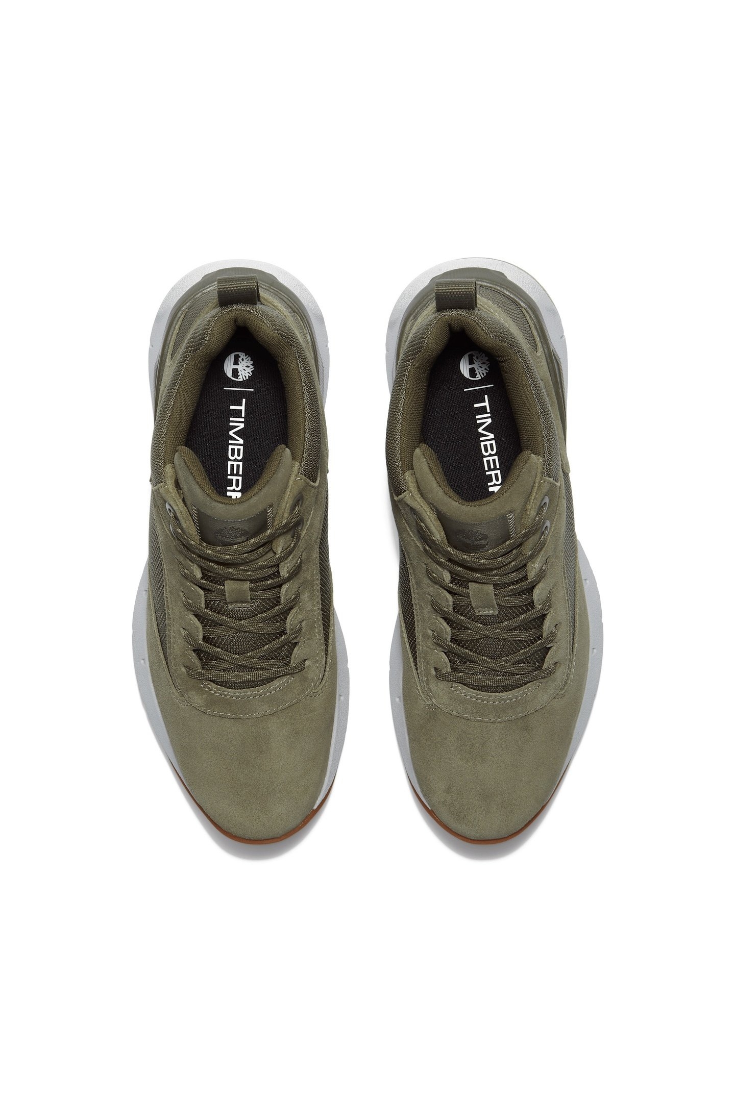 VOYAGER PARK MID LACE UP SNEAKER DARK GREEN SUEDE 8