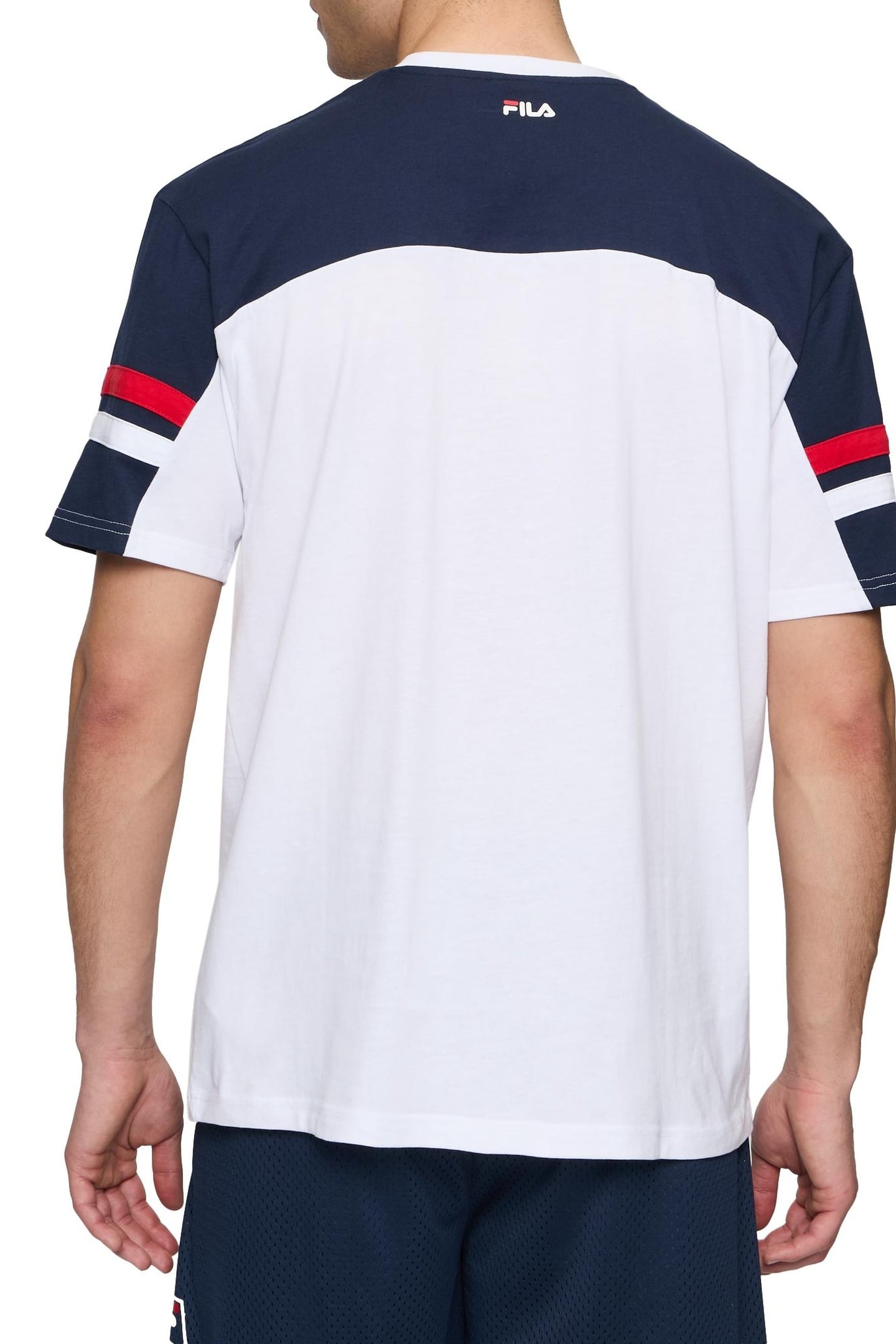 LONDERZEEL TEE BRIGHT WHITE-BLACK IRIS 2